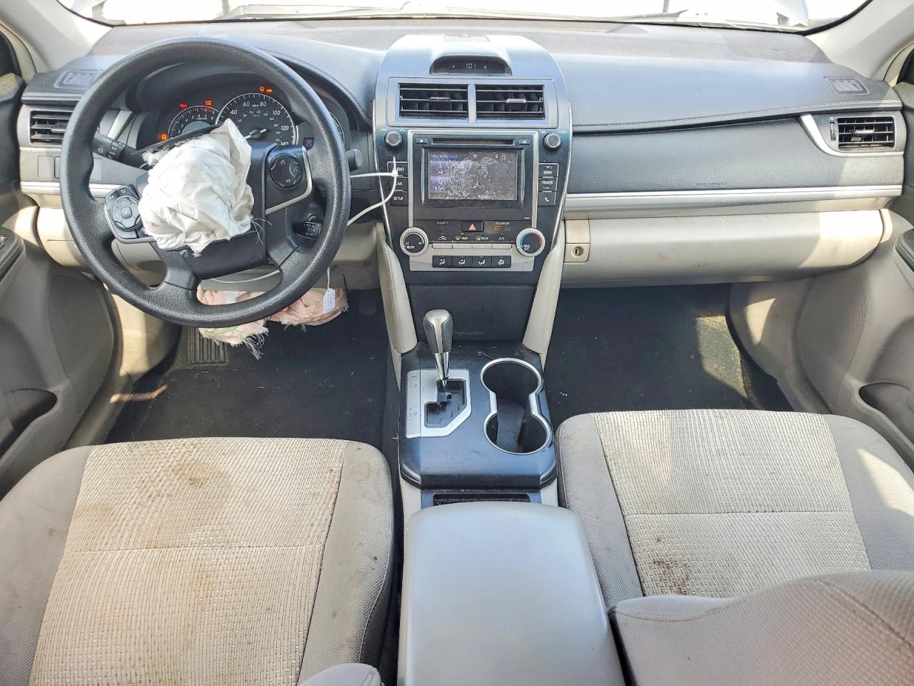 2014 Toyota Camry Le Gray vin: 4T1BF1FK6EU412876