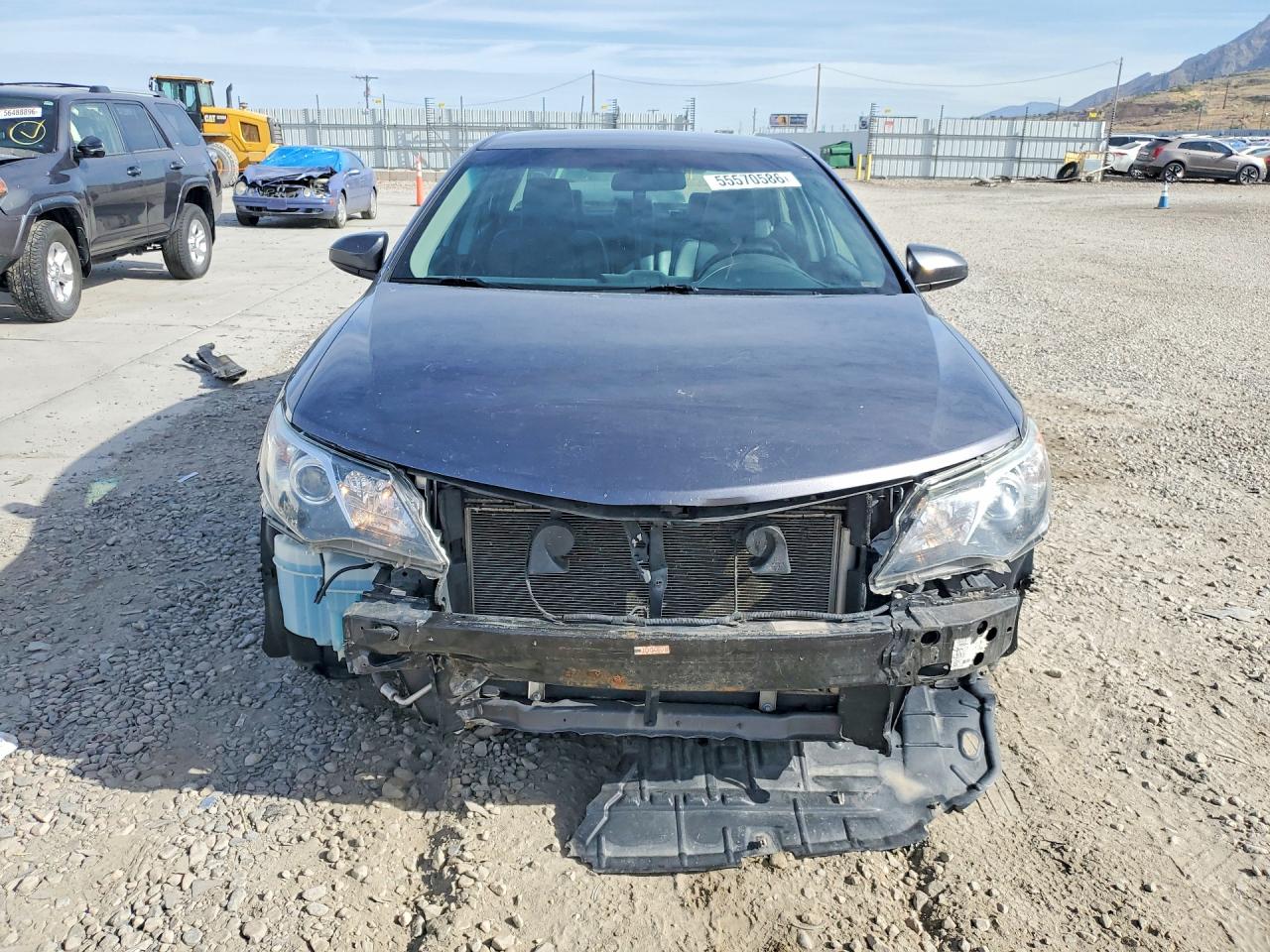 2014 Toyota Camry Se Gray vin: 4T1BF1FK6EU420346