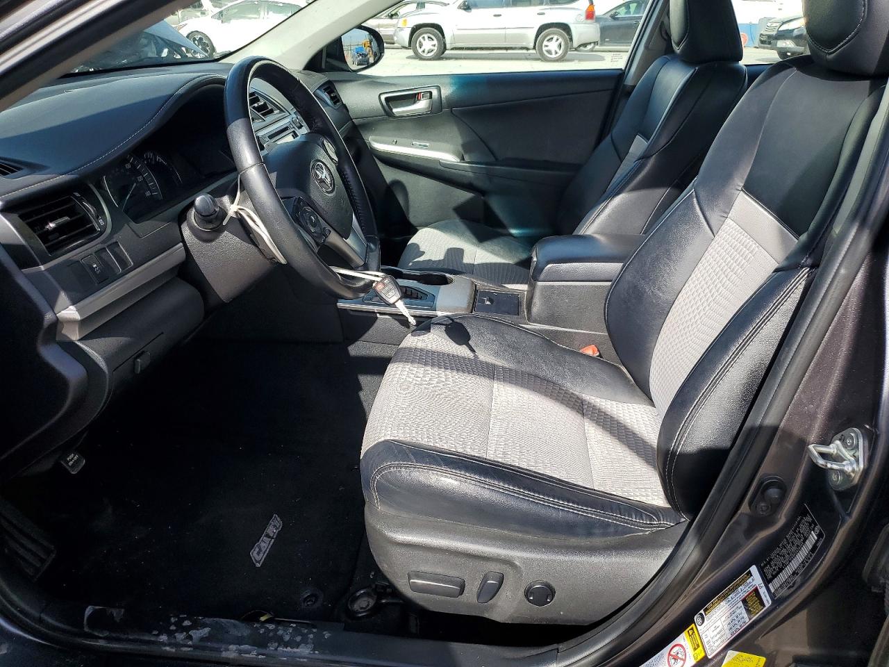2014 Toyota Camry Se Gray vin: 4T1BF1FK6EU420346