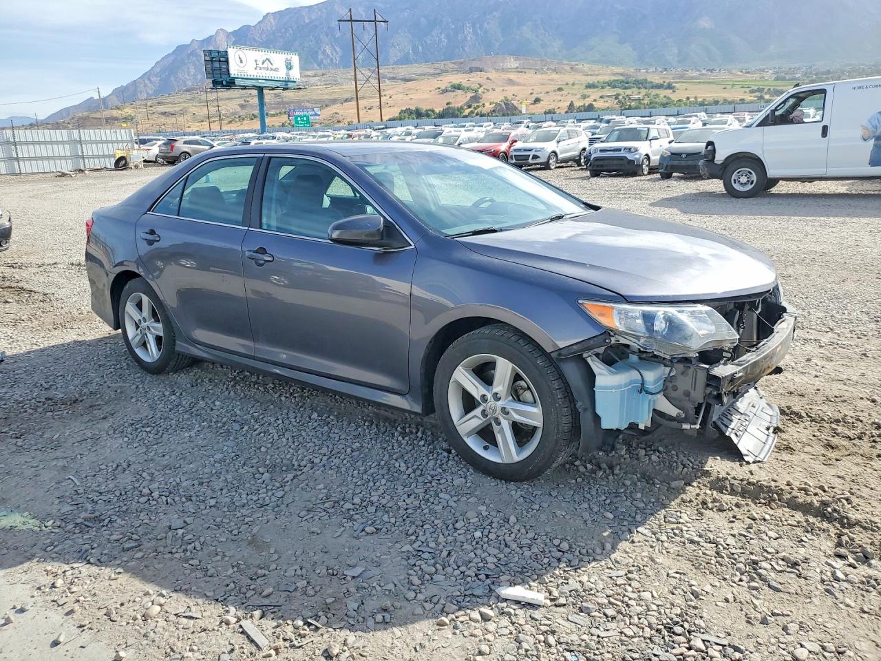 2014 Toyota Camry Se Gray vin: 4T1BF1FK6EU420346