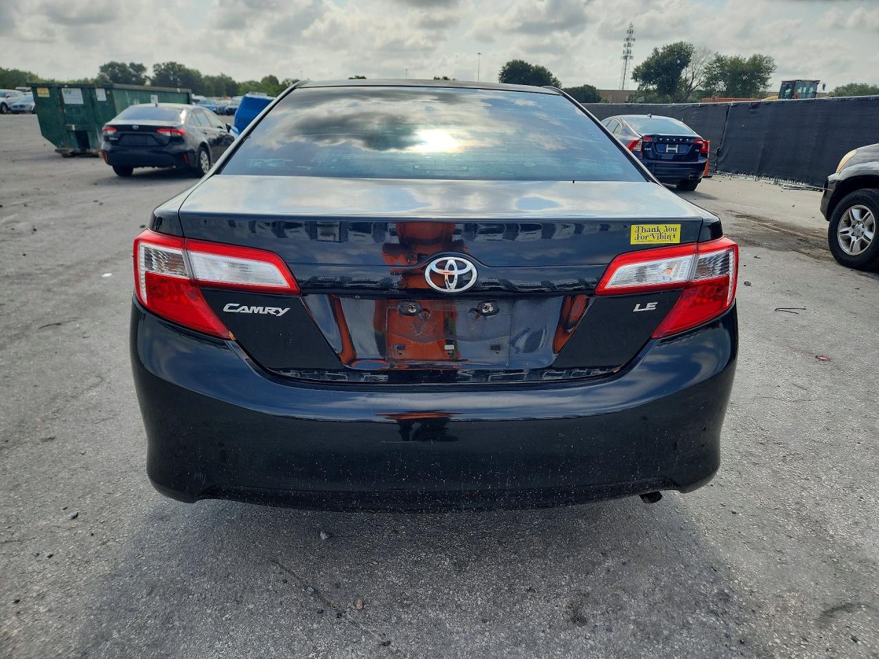 2014 Toyota Camry Le Black vin: 4T1BF1FK6EU426194
