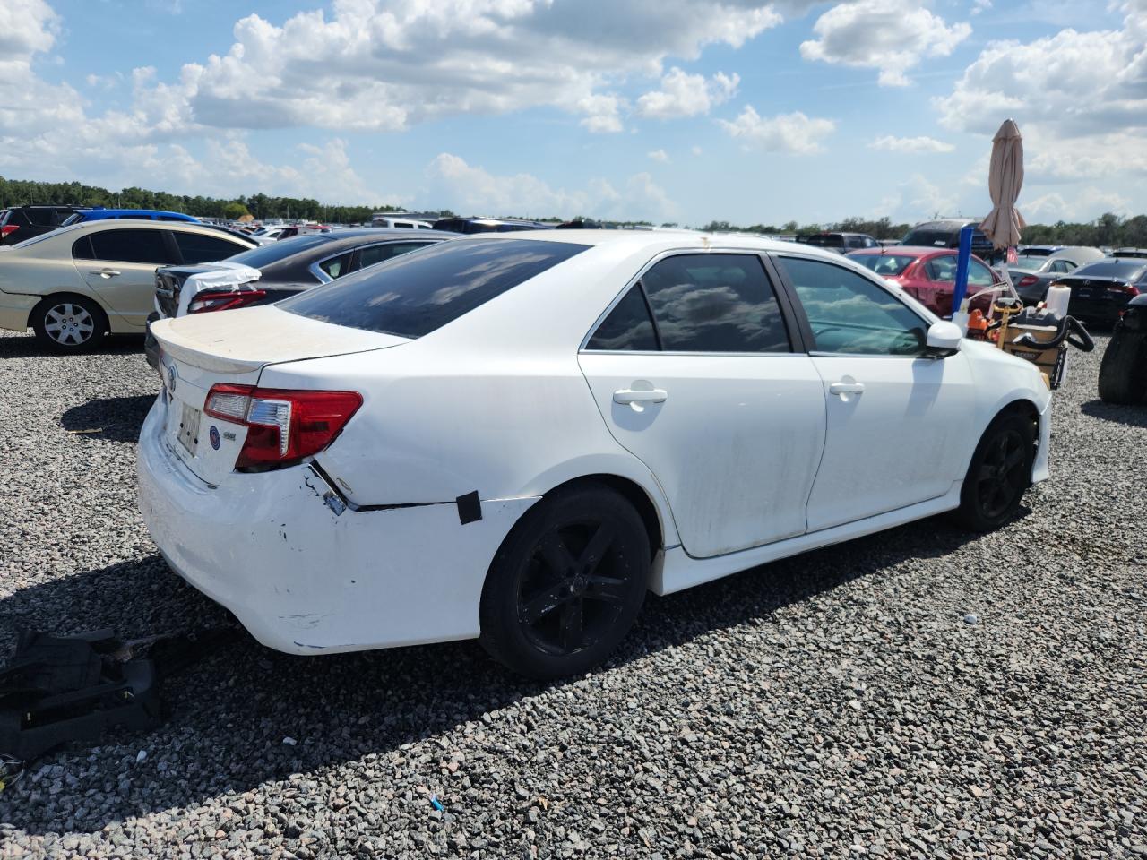 2014 Toyota Camry Se Белый vin: 4T1BF1FK6EU426812