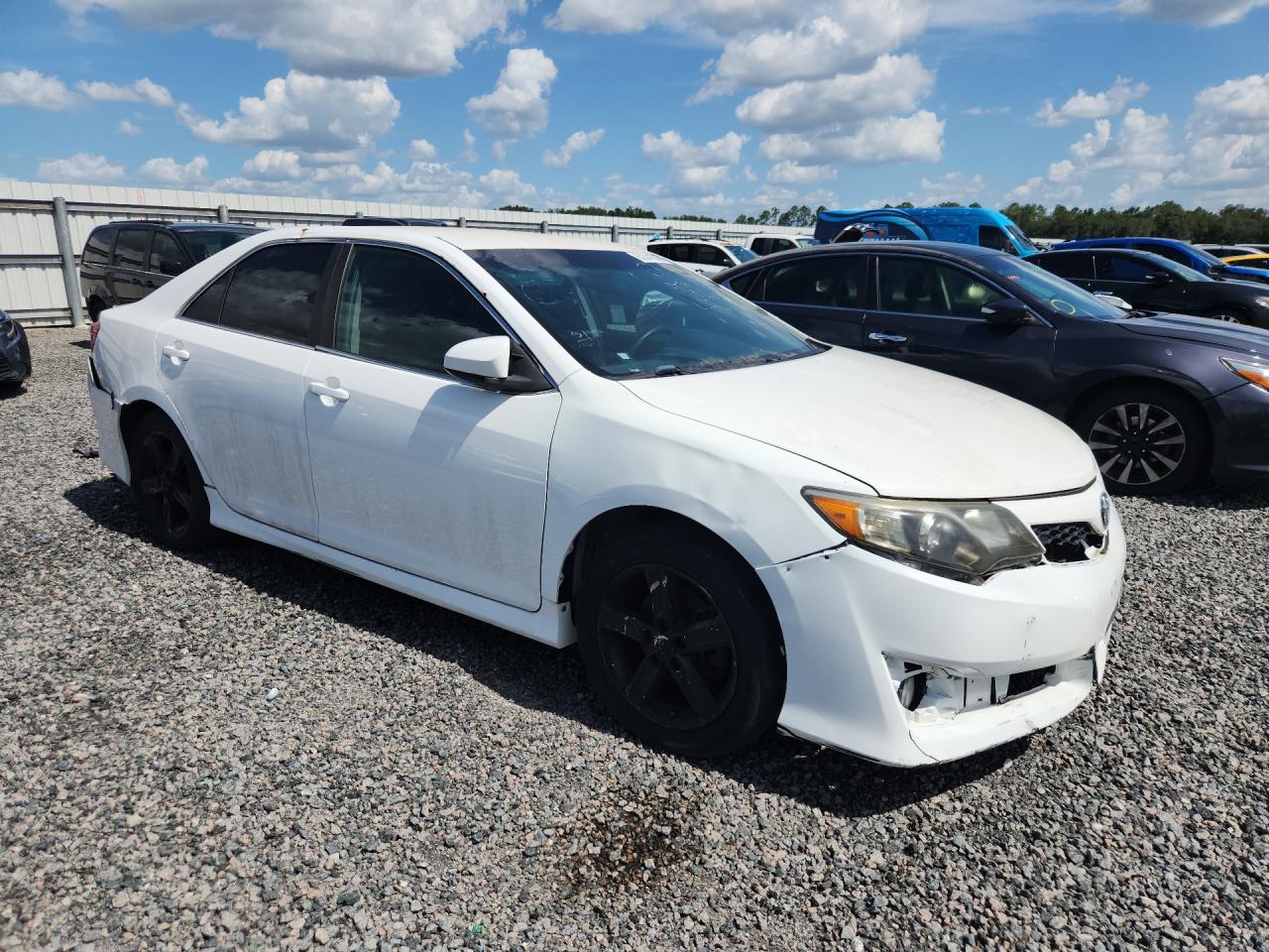 2014 Toyota Camry Se Белый vin: 4T1BF1FK6EU426812
