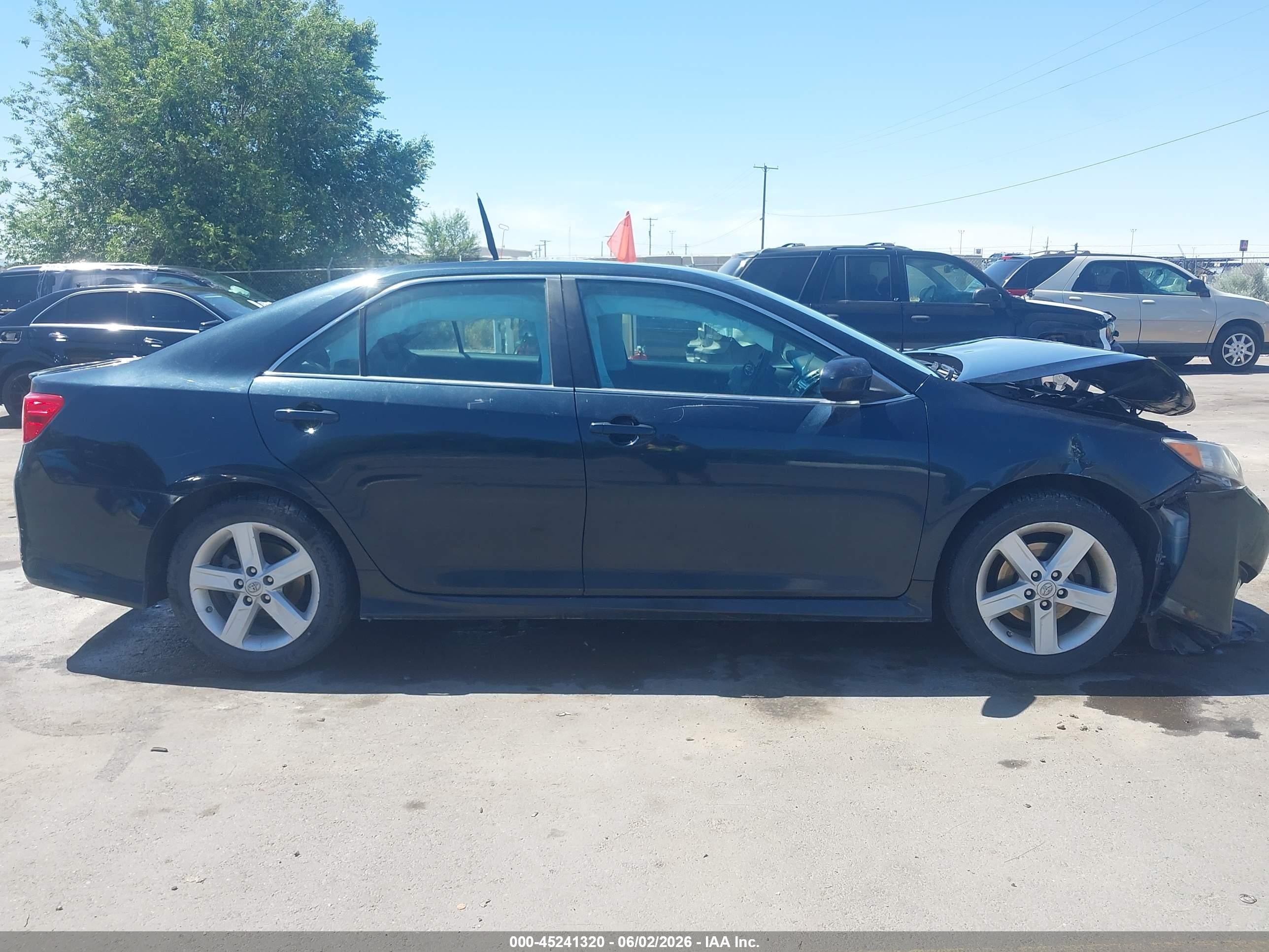 2014 Toyota Camry Se Black vin: 4T1BF1FK6EU429418