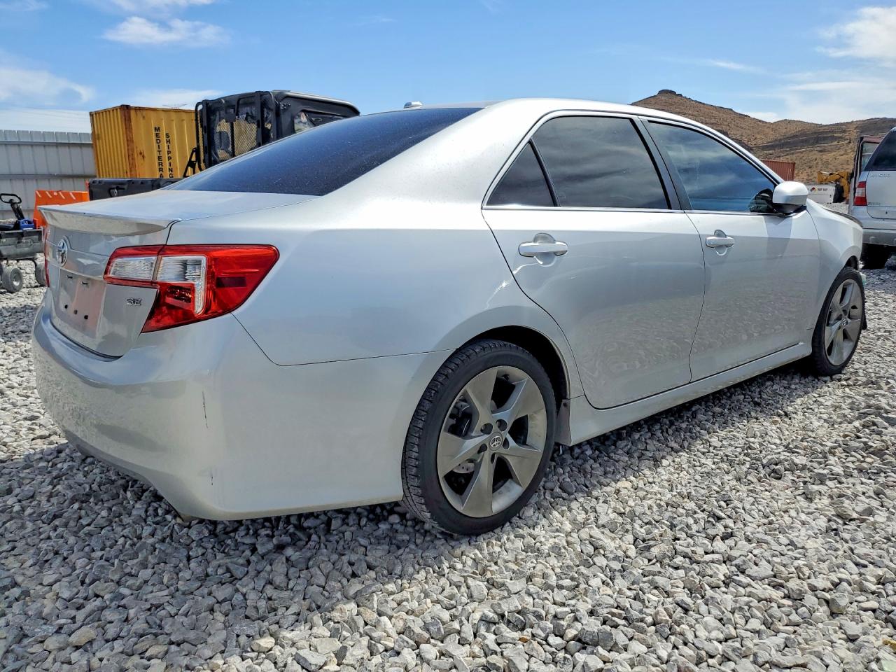 2014 Toyota Camry Se Sport Silver vin: 4T1BF1FK6EU449894