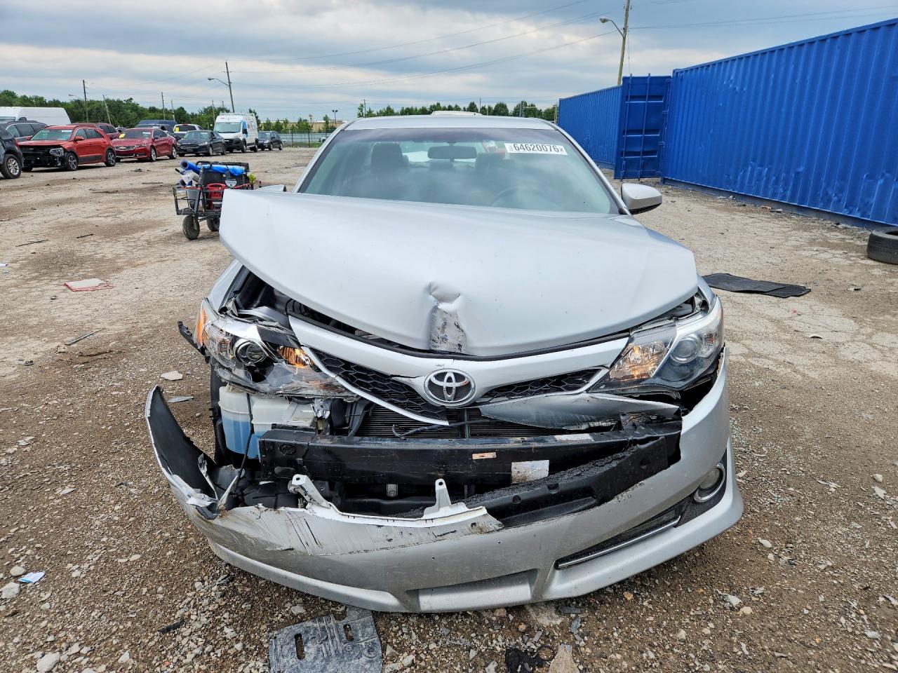 2014 Toyota Camry Se Silver vin: 4T1BF1FK6EU450186