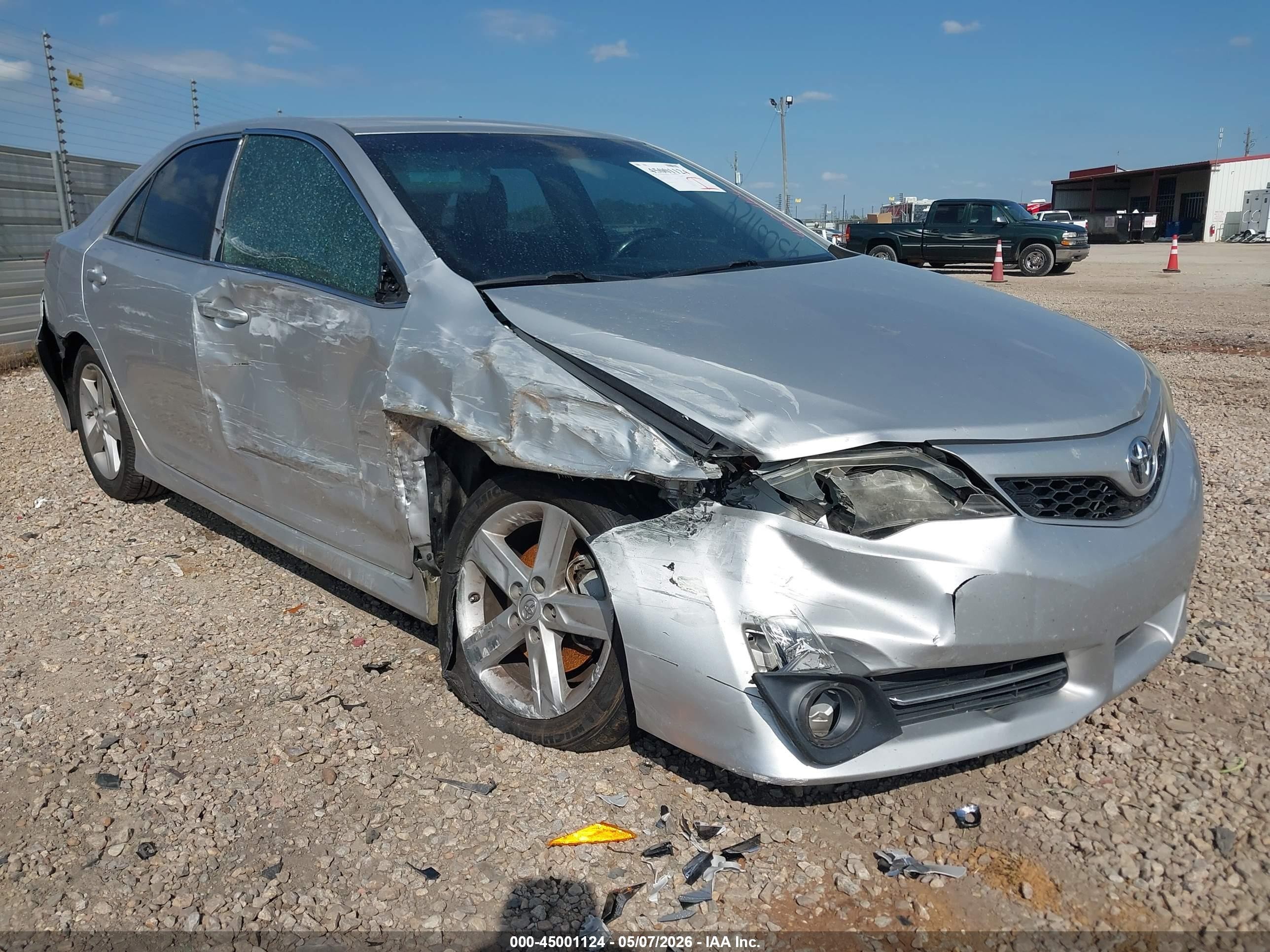 2014 Toyota Camry Se Silver vin: 4T1BF1FK6EU450320