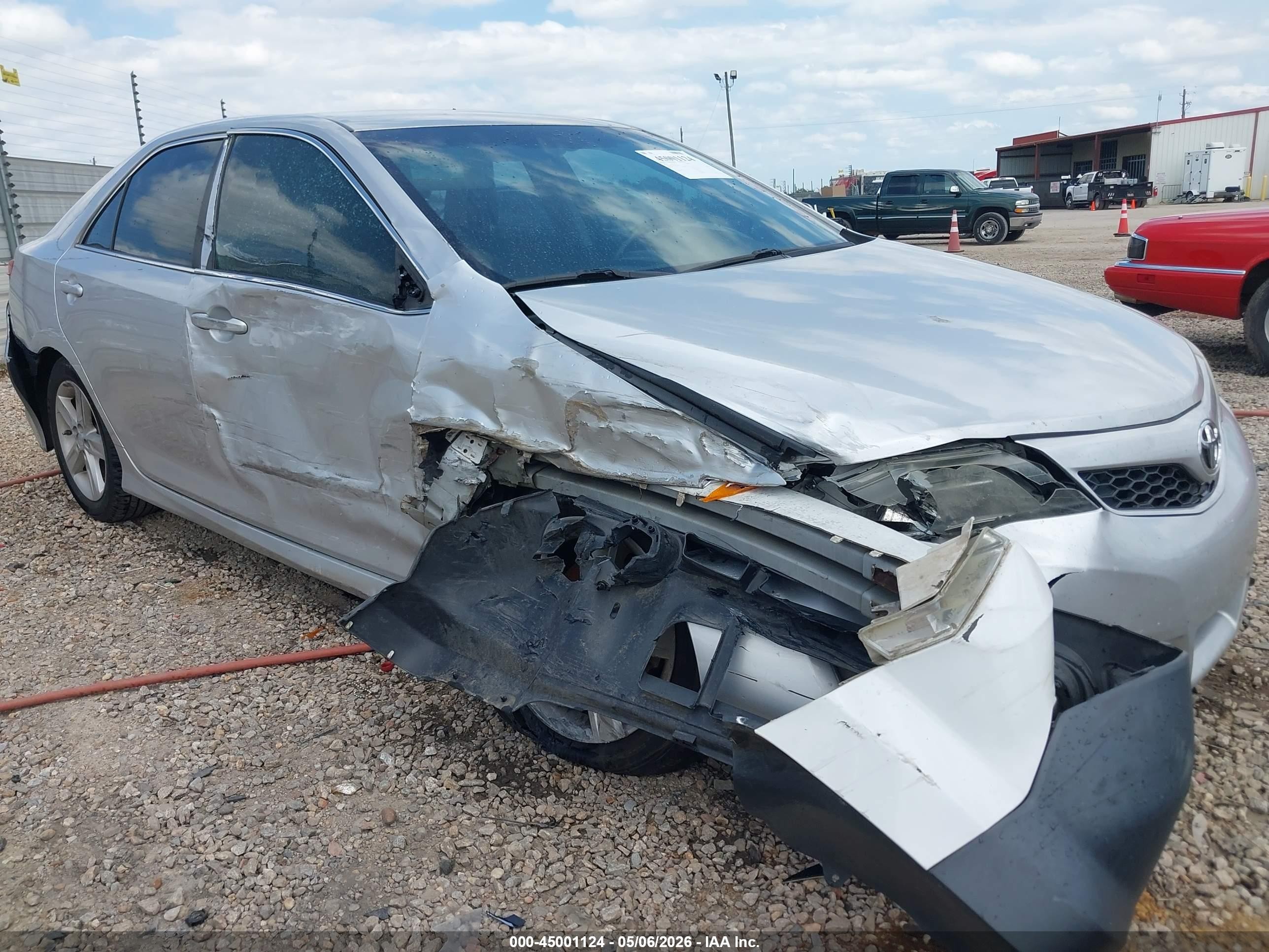 2014 Toyota Camry Se Silver vin: 4T1BF1FK6EU450320