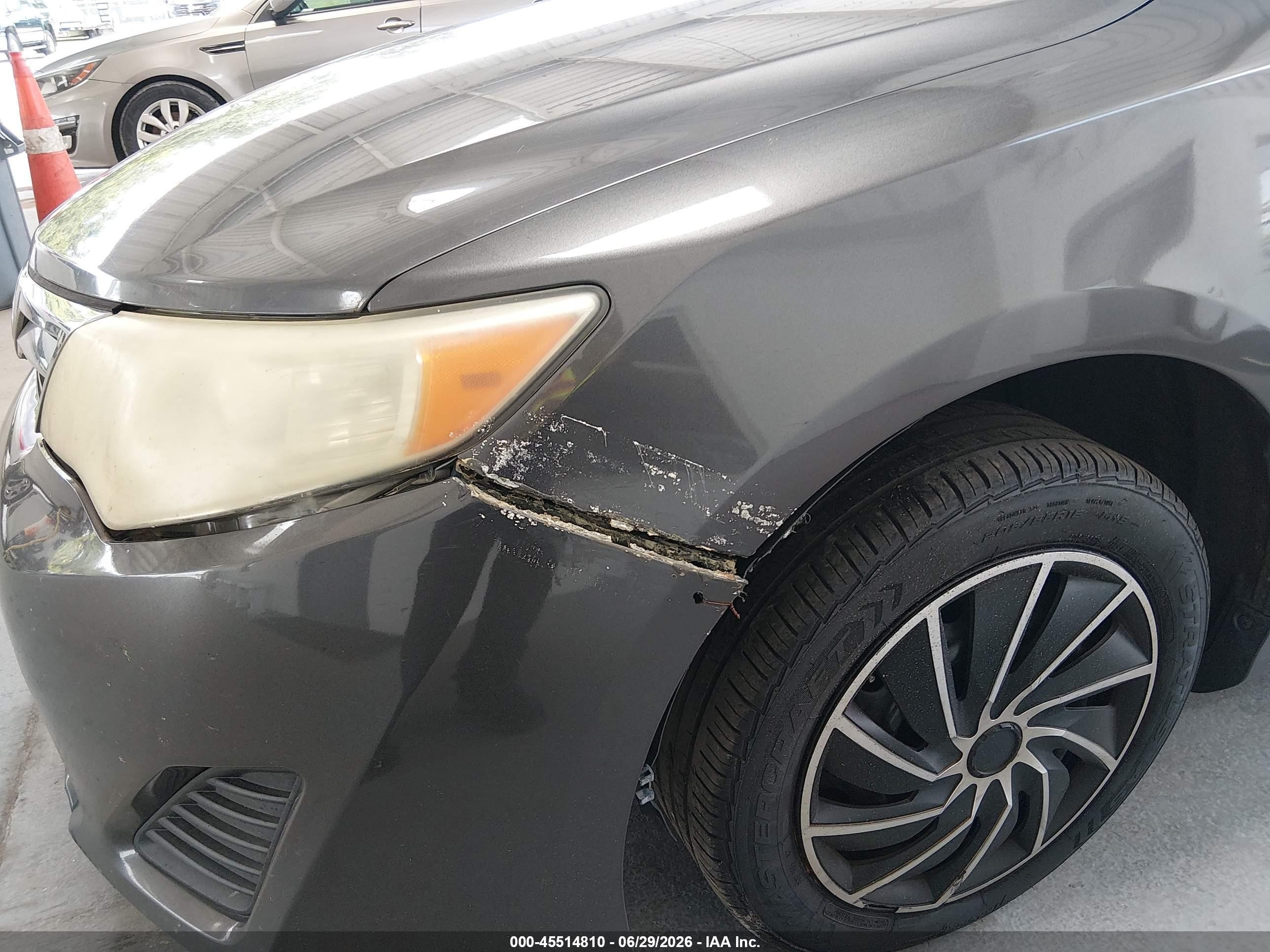 2014 Toyota Camry Le Gray vin: 4T1BF1FK6EU459132