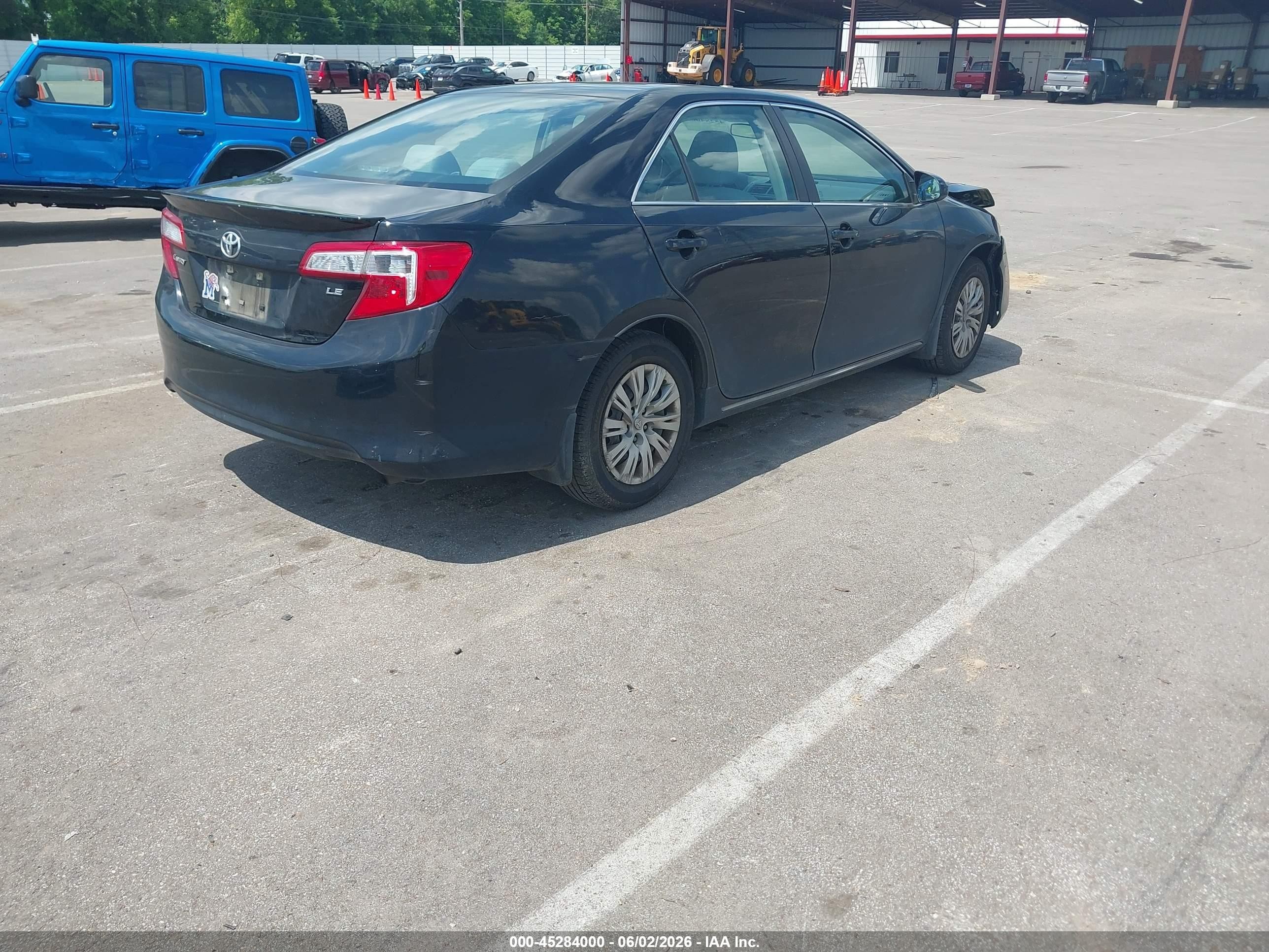 2014 Toyota Camry Le Black vin: 4T1BF1FK6EU472690