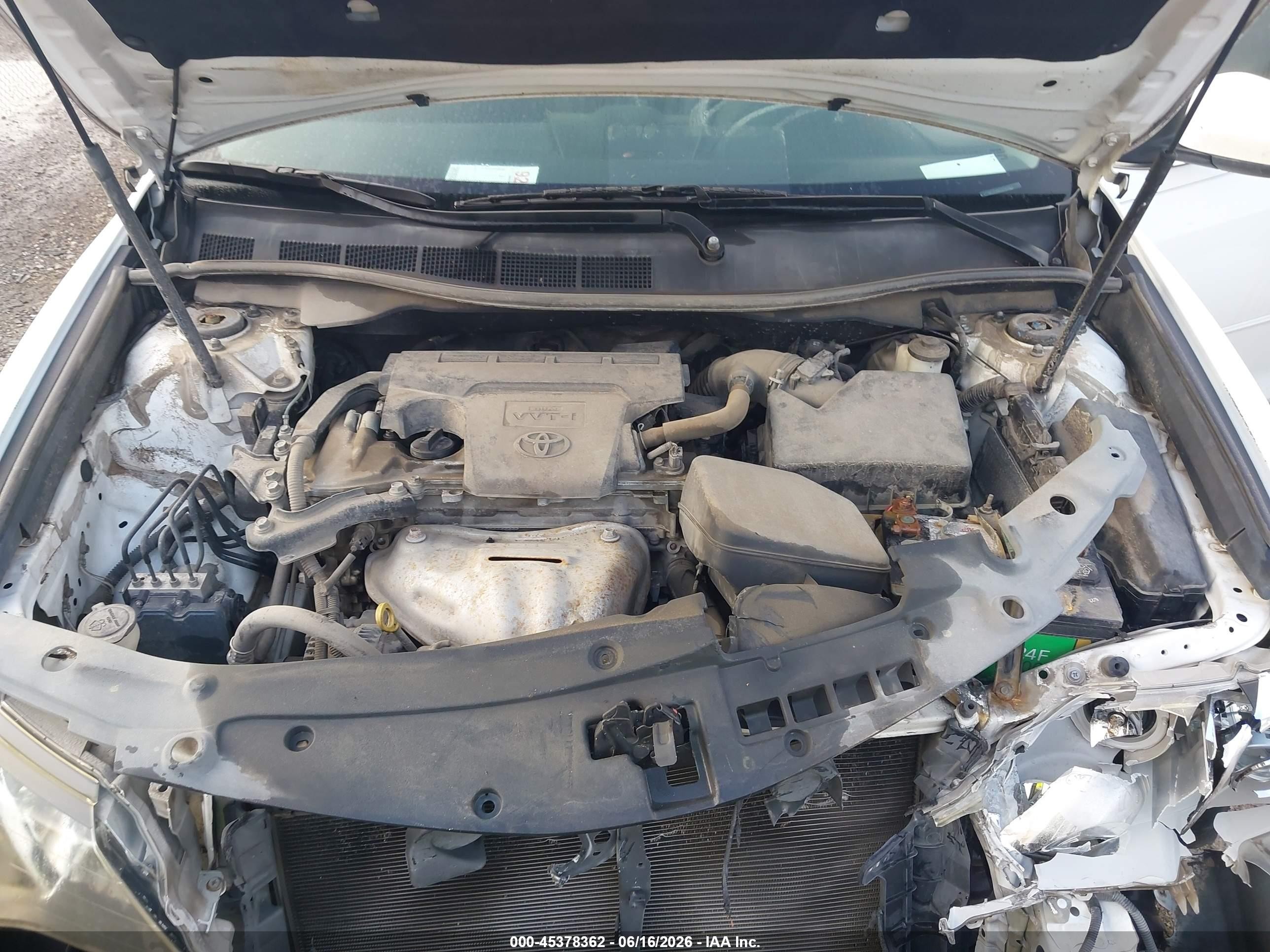 2014 Toyota Camry Se White vin: 4T1BF1FK6EU741304