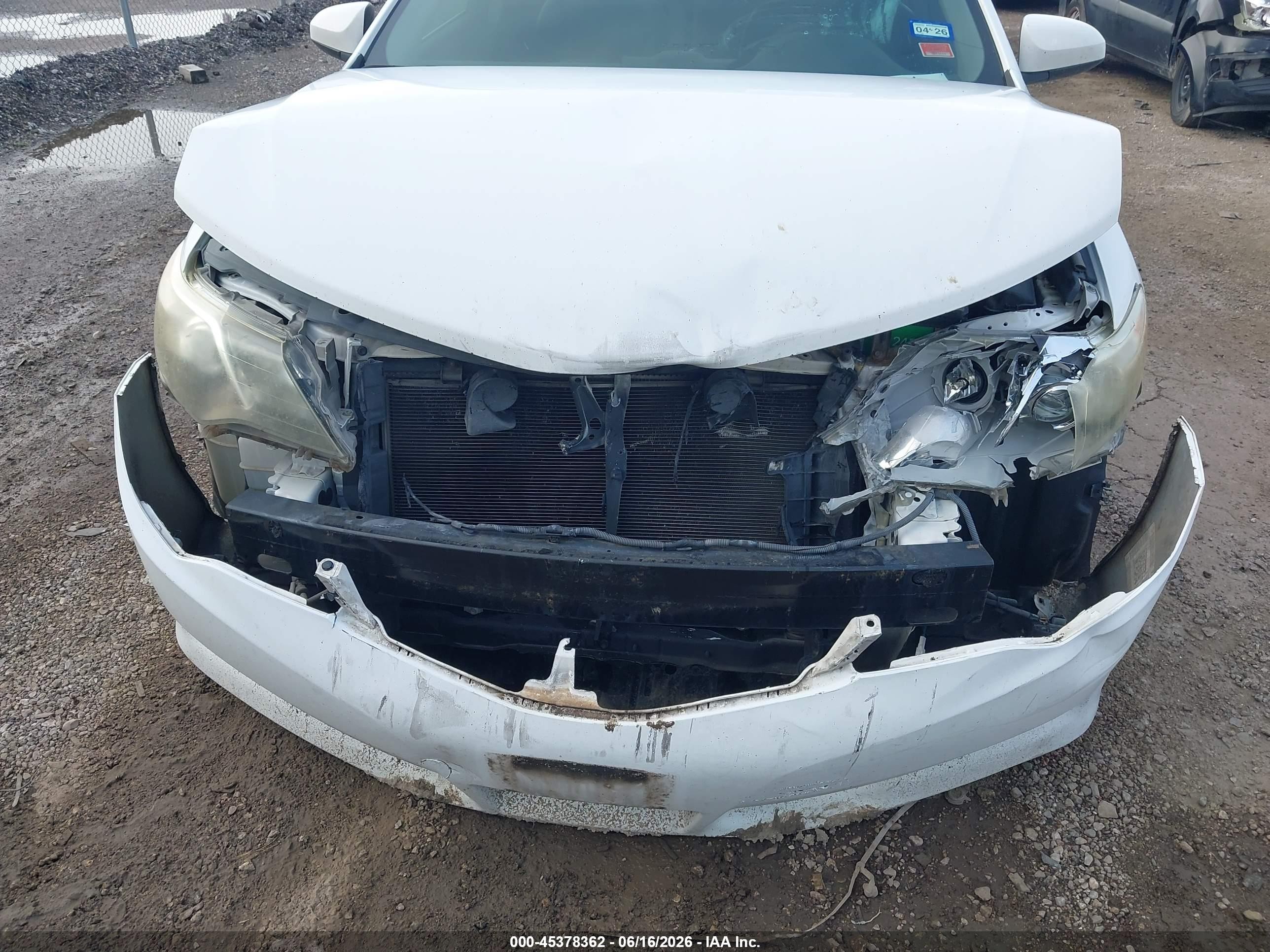 2014 Toyota Camry Se White vin: 4T1BF1FK6EU741304