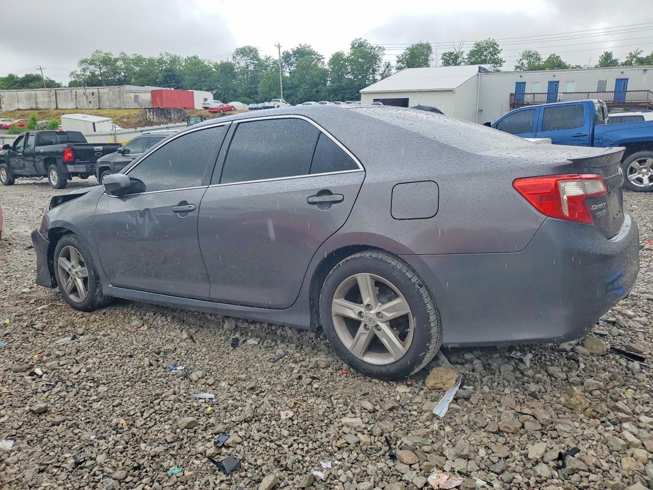 2014 Toyota Camry Se Gray vin: 4T1BF1FK6EU744185