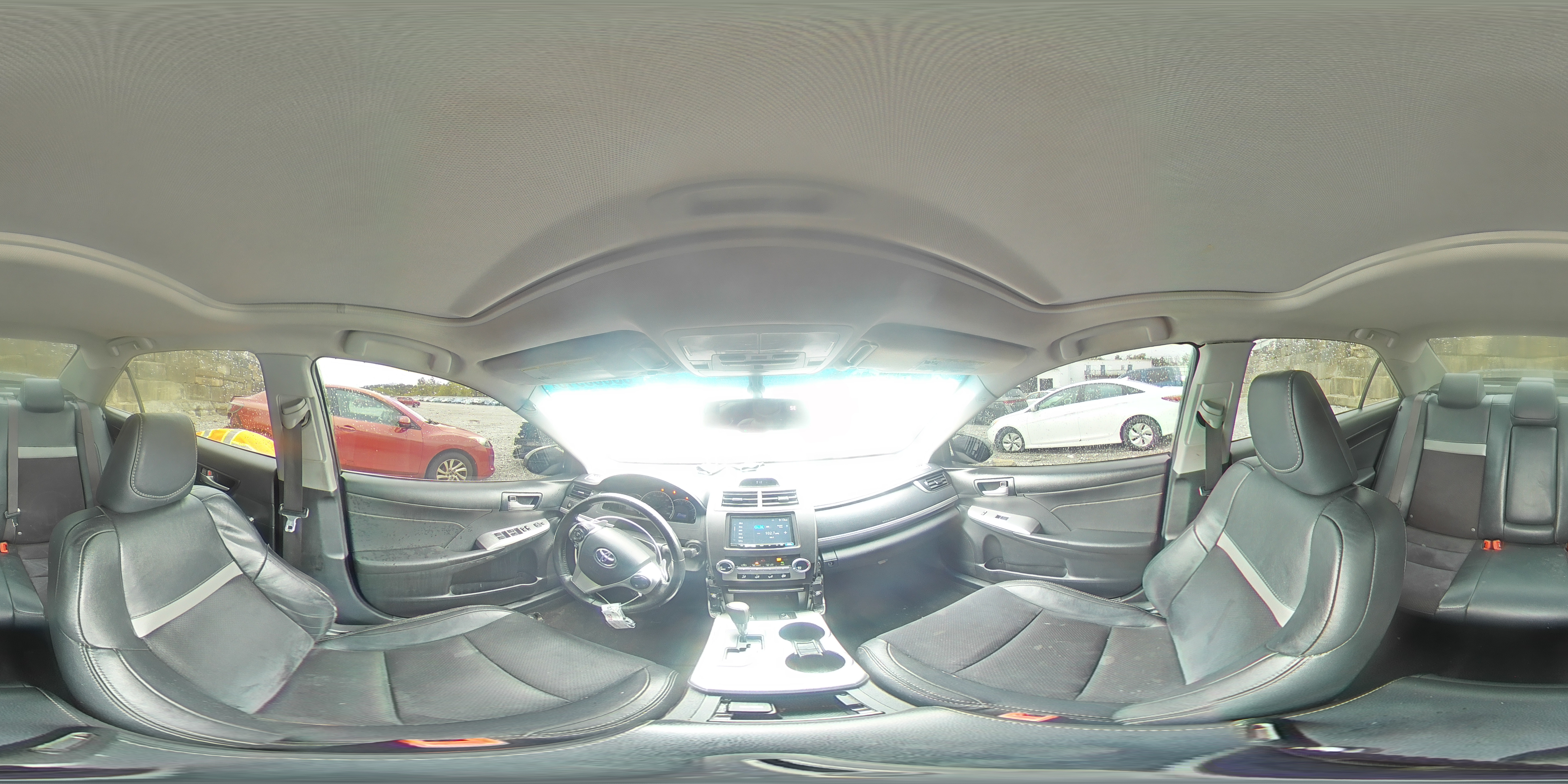 2014 Toyota Camry Se Gray vin: 4T1BF1FK6EU744185