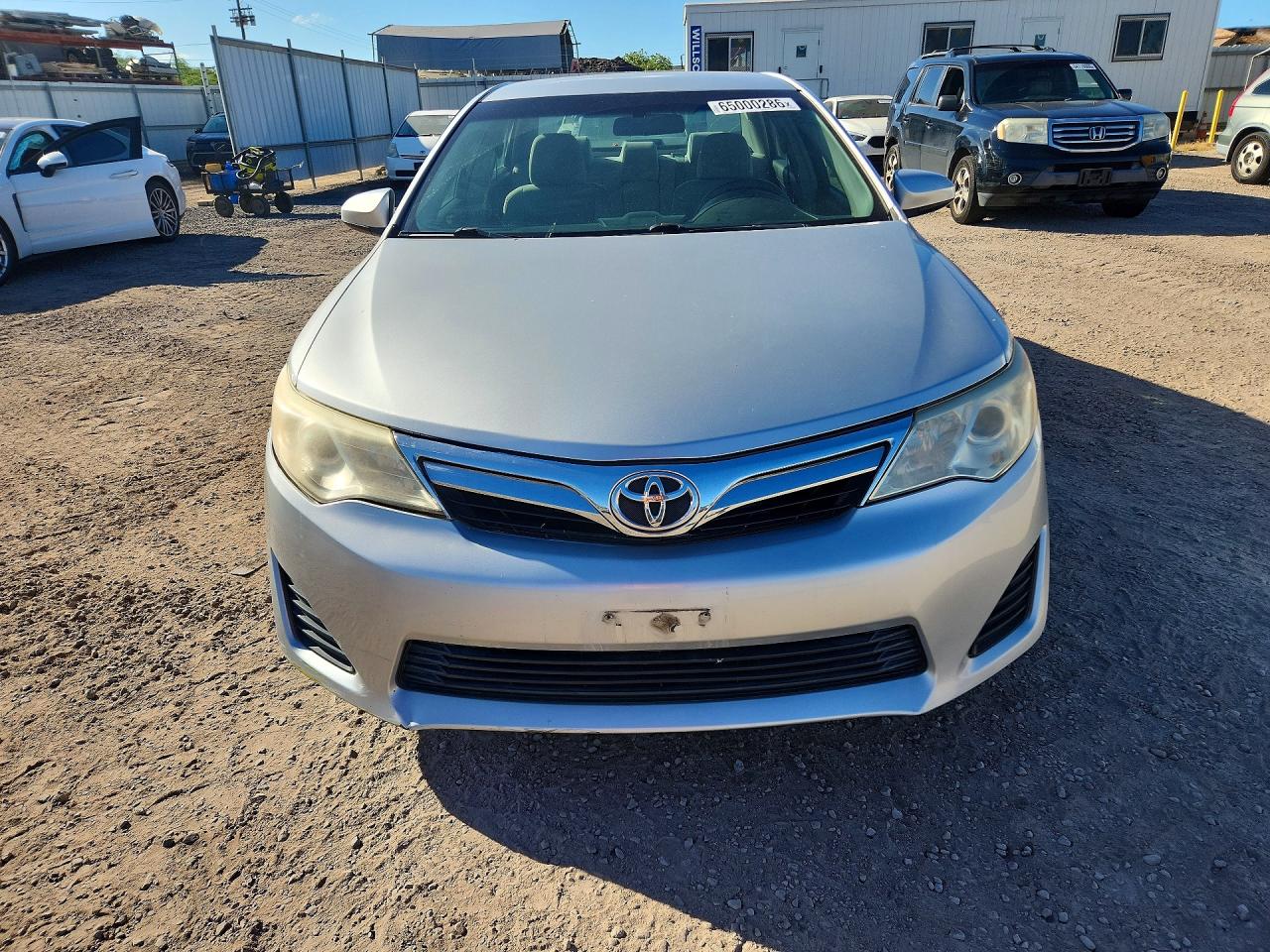 2014 Toyota Camry L Silver vin: 4T1BF1FK6EU748205