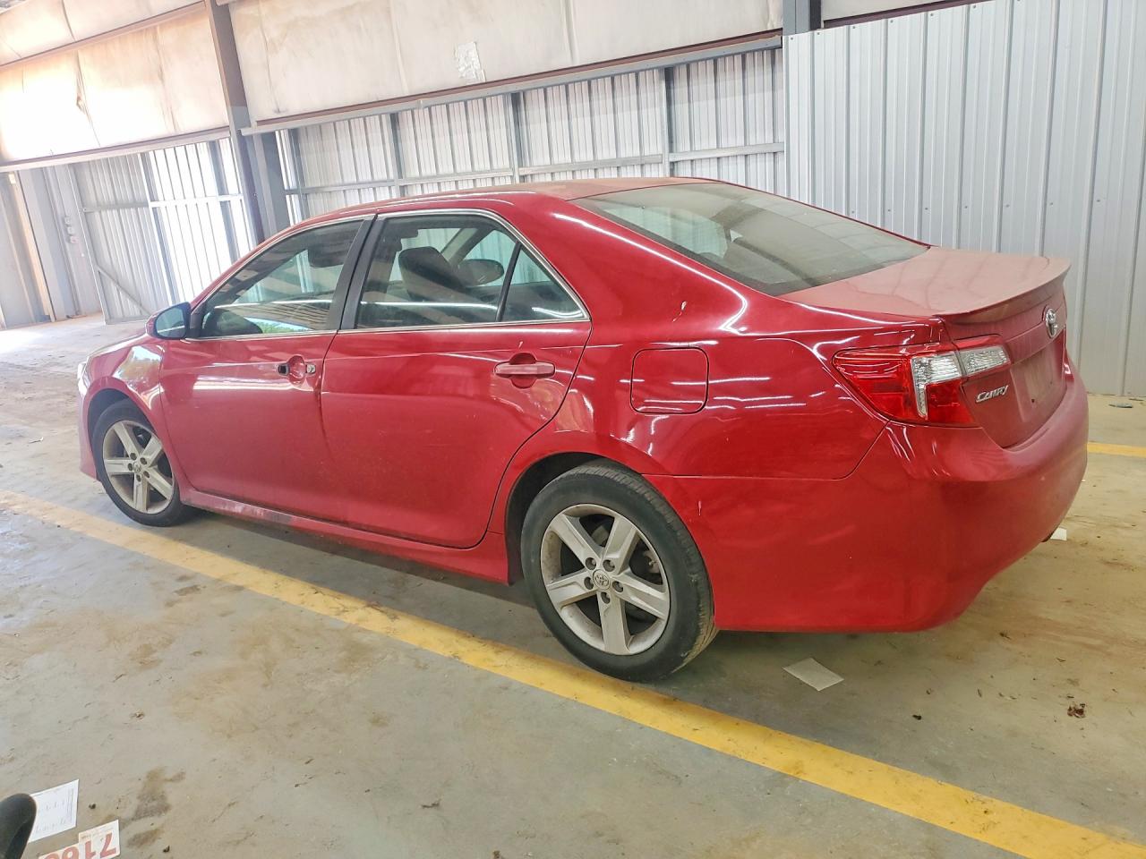 2014 Toyota Camry Se Red vin: 4T1BF1FK6EU757700