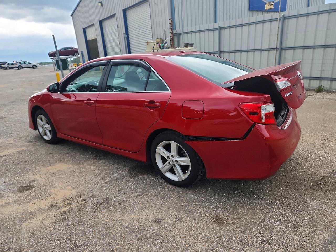 2014 Toyota Camry Se Red vin: 4T1BF1FK6EU758877