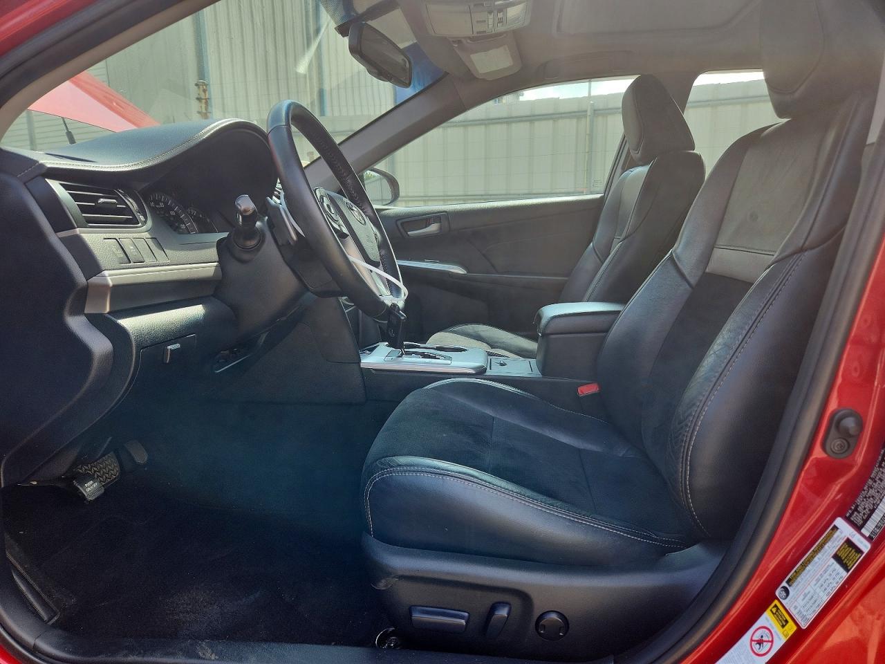 2014 Toyota Camry Se Red vin: 4T1BF1FK6EU758877