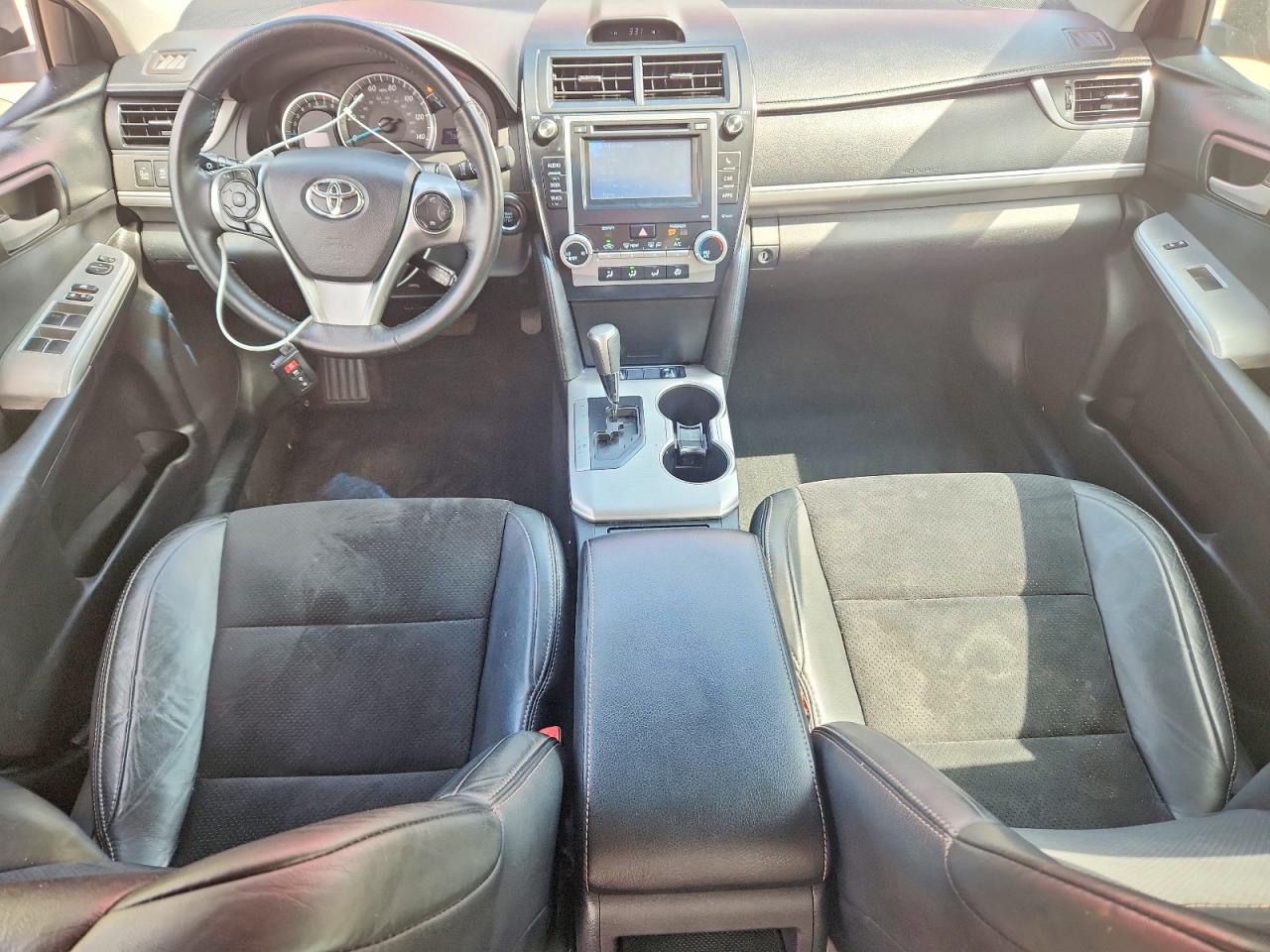 2014 Toyota Camry Se Red vin: 4T1BF1FK6EU758877