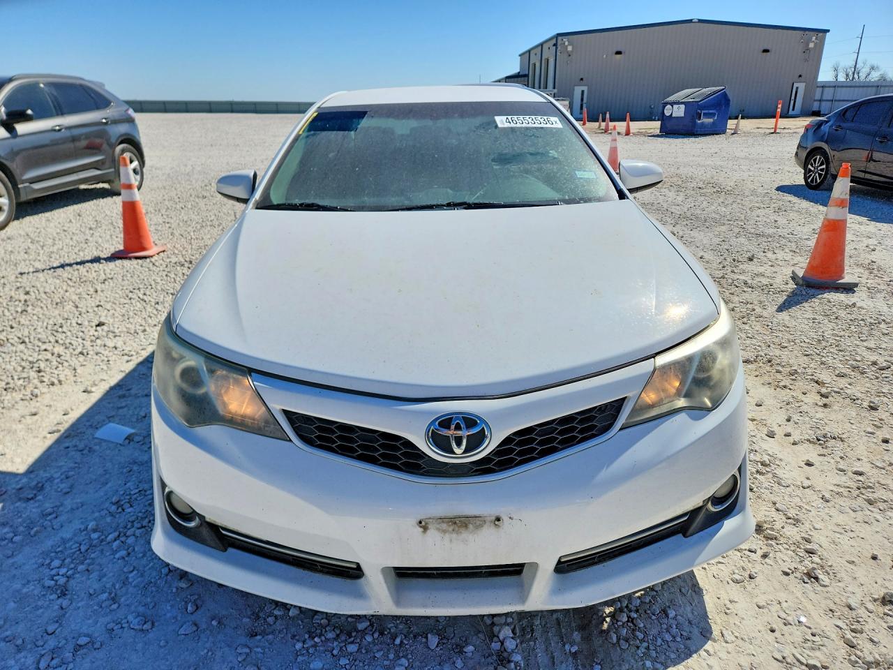 2014 Toyota Camry Se White vin: 4T1BF1FK6EU772424