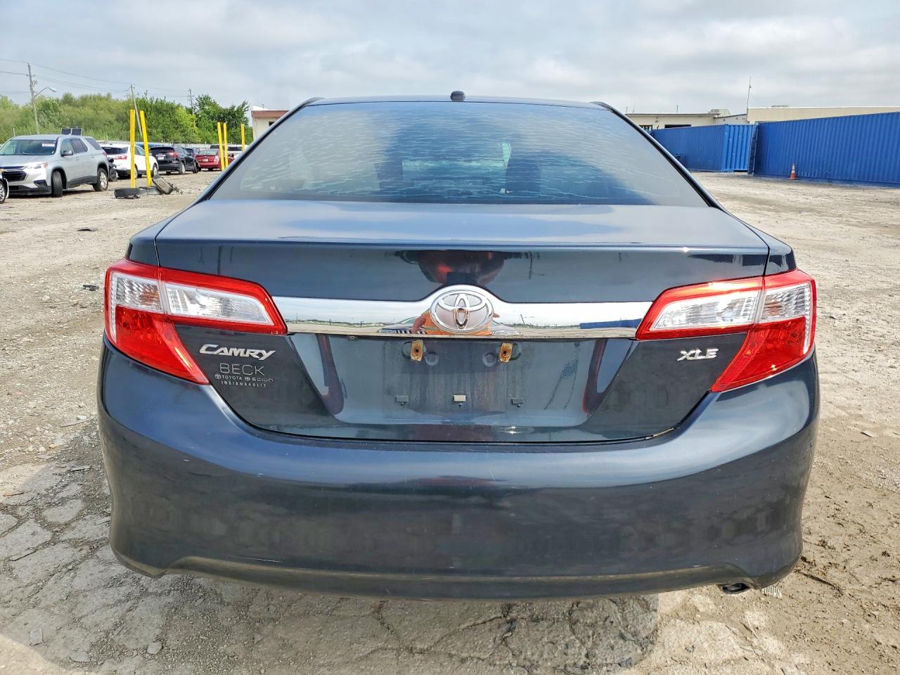 2014 Toyota Camry Xle Blue vin: 4T1BF1FK6EU789272