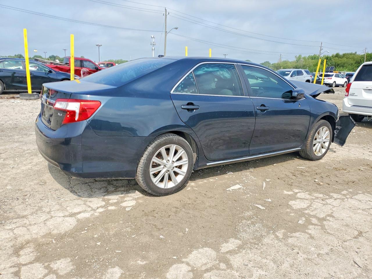 2014 Toyota Camry Xle Blue vin: 4T1BF1FK6EU789272
