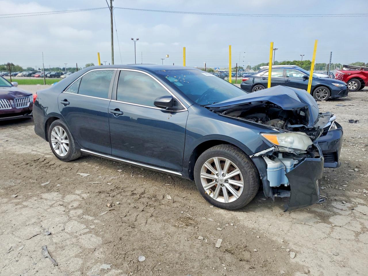 2014 Toyota Camry Xle Blue vin: 4T1BF1FK6EU789272