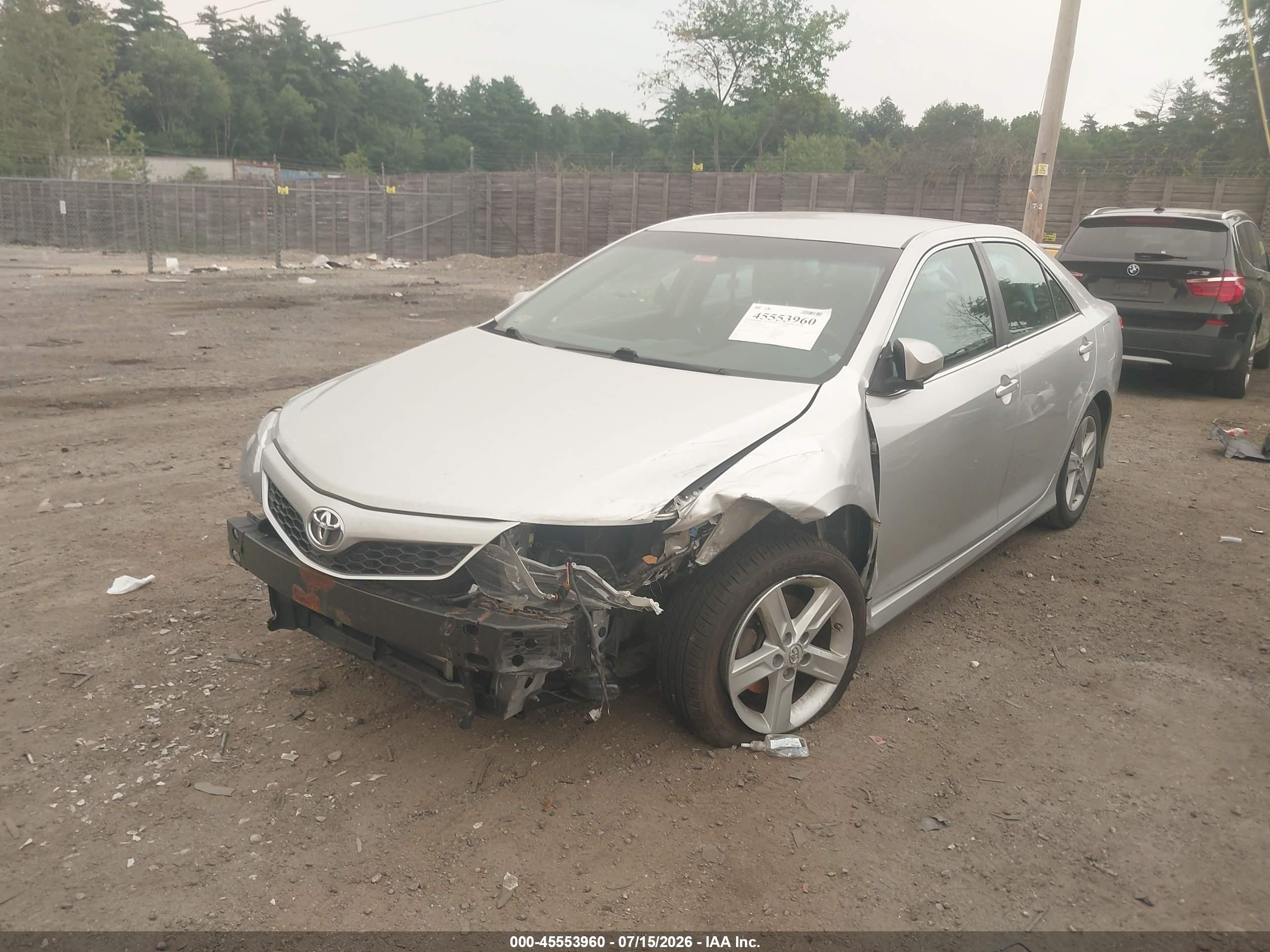 2014 Toyota Camry Se Silver vin: 4T1BF1FK6EU789501