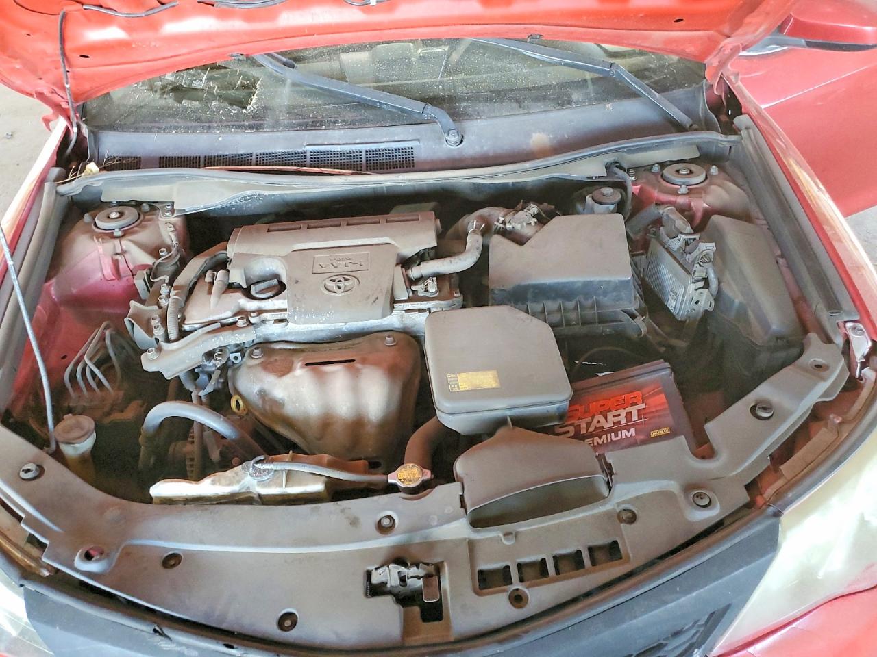2014 Toyota Camry Se Красный vin: 4T1BF1FK6EU805566
