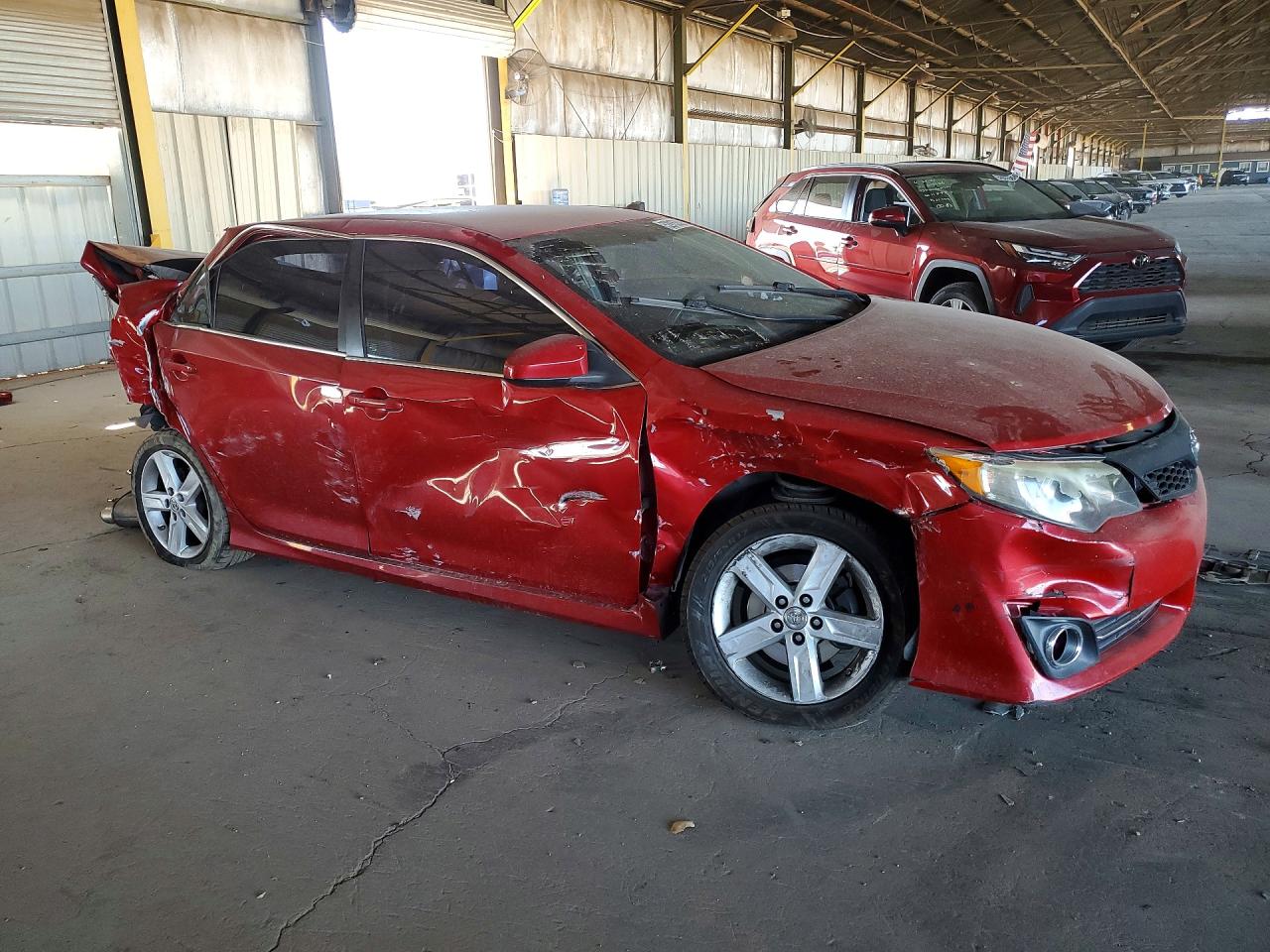 2014 Toyota Camry Se Красный vin: 4T1BF1FK6EU805566