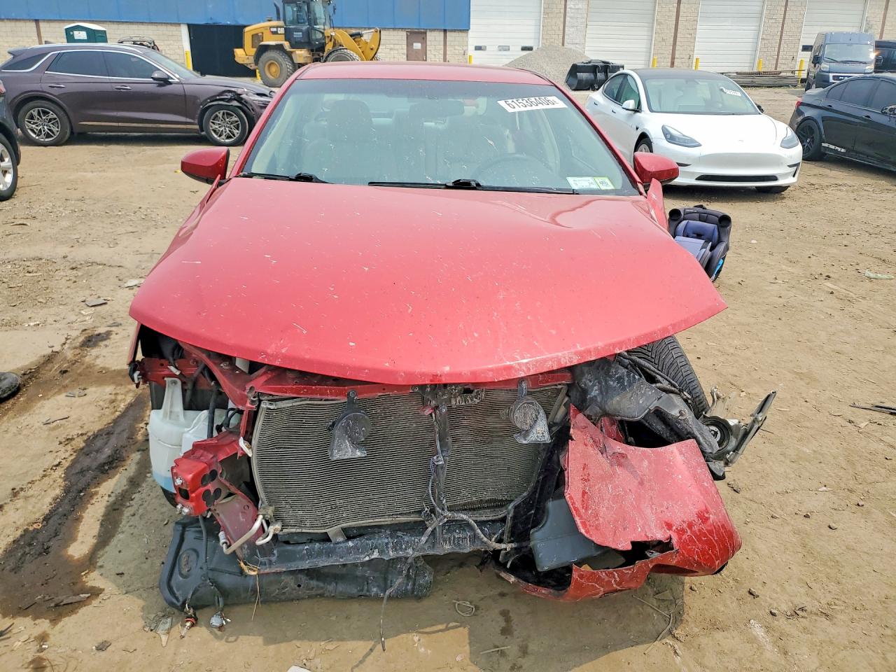 2014 Toyota Camry Le Red vin: 4T1BF1FK6EU811660
