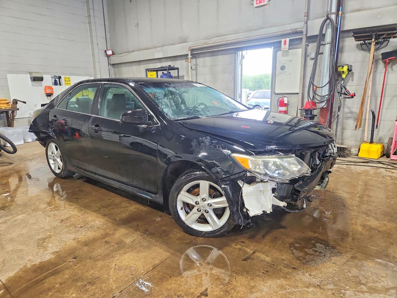 2014 Toyota Camry Se Black vin: 4T1BF1FK6EU814834