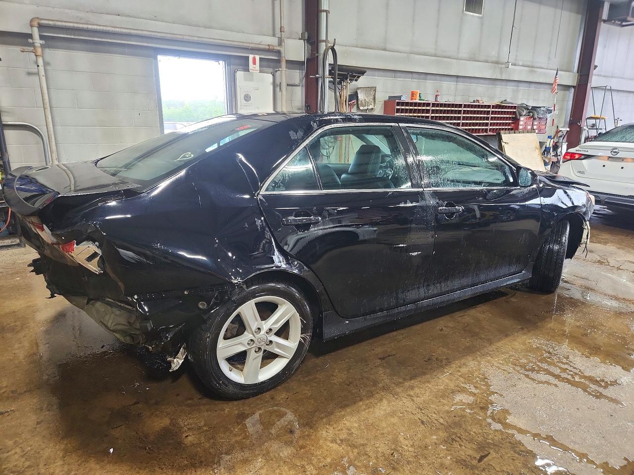 2014 Toyota Camry Se Black vin: 4T1BF1FK6EU814834