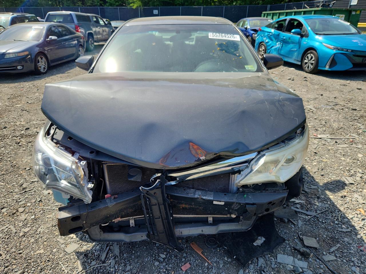 2014 Toyota Camry Серый vin: 4T1BF1FK6EU815403