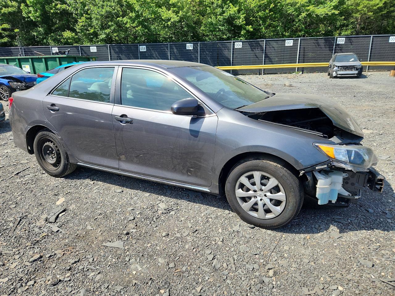 2014 Toyota Camry Серый vin: 4T1BF1FK6EU815403