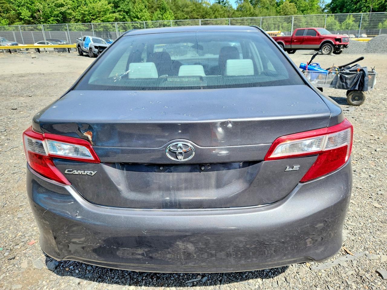 2014 Toyota Camry Серый vin: 4T1BF1FK6EU815403