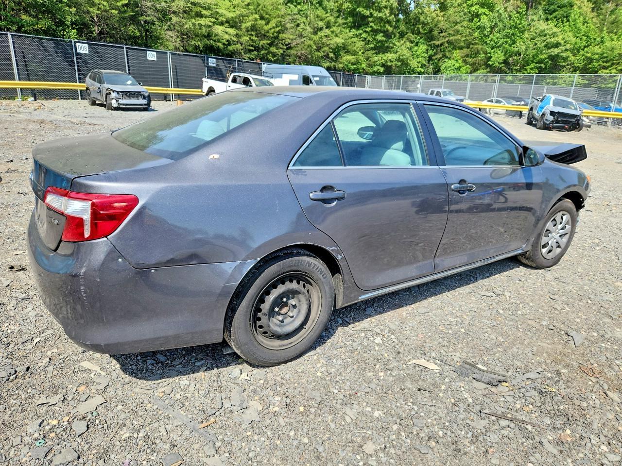 2014 Toyota Camry Серый vin: 4T1BF1FK6EU815403
