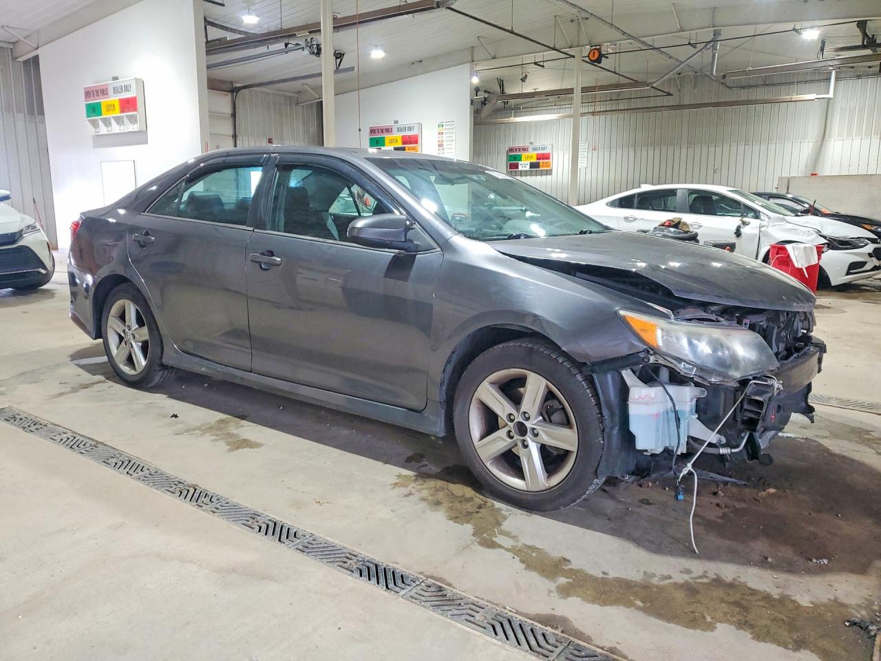 2014 Toyota Camry Se Gray vin: 4T1BF1FK6EU815496