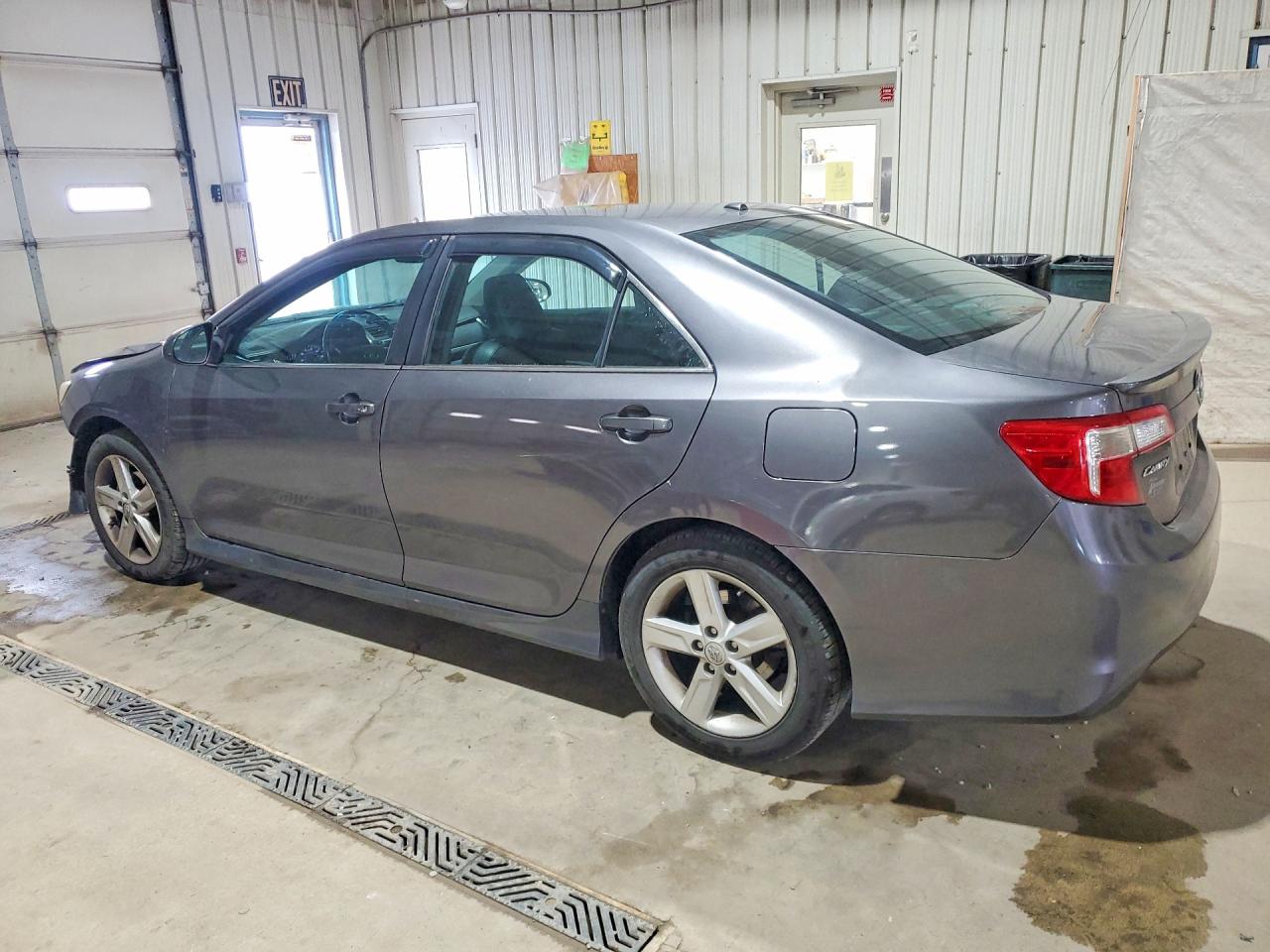 2014 Toyota Camry Se Gray vin: 4T1BF1FK6EU815496