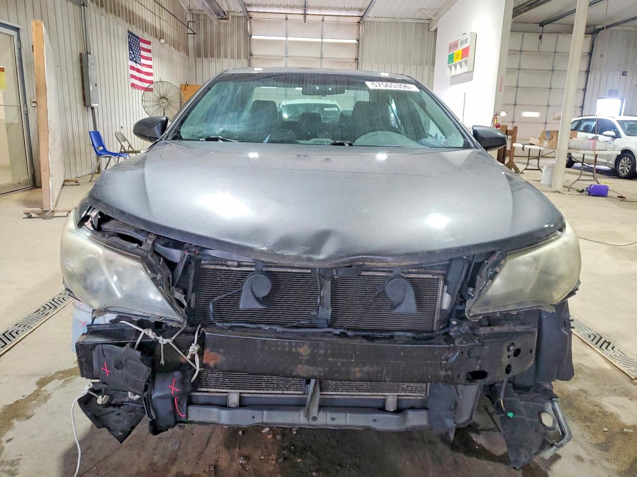 2014 Toyota Camry Se Gray vin: 4T1BF1FK6EU815496