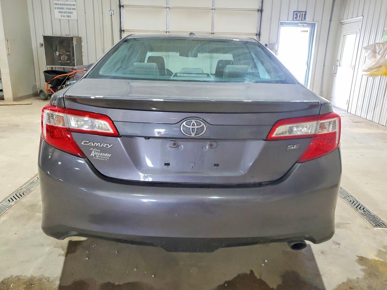 2014 Toyota Camry Se Gray vin: 4T1BF1FK6EU815496