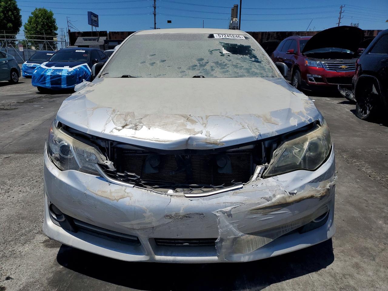 2014 Toyota Camry Se Silver vin: 4T1BF1FK6EU816518