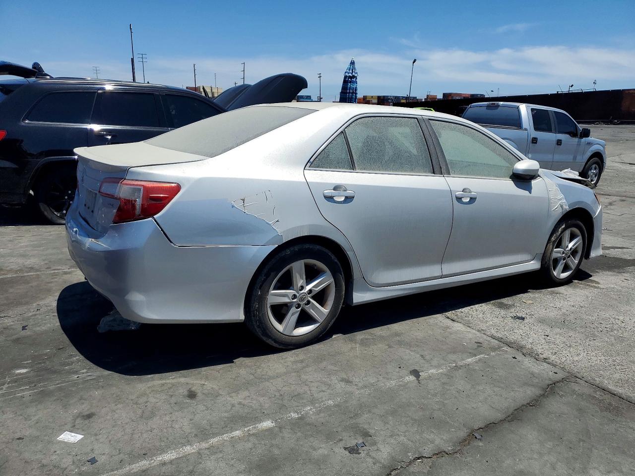 2014 Toyota Camry Se Silver vin: 4T1BF1FK6EU816518