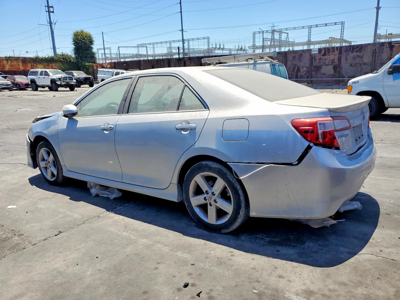 2014 Toyota Camry Se Silver vin: 4T1BF1FK6EU816518