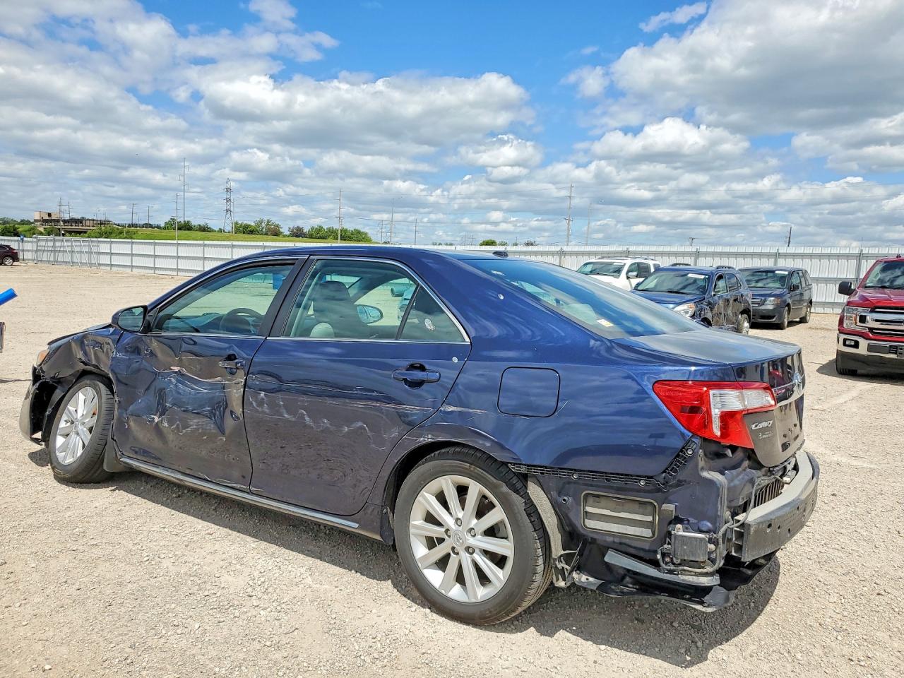 2014 Toyota Camry Blue vin: 4T1BF1FK6EU841998