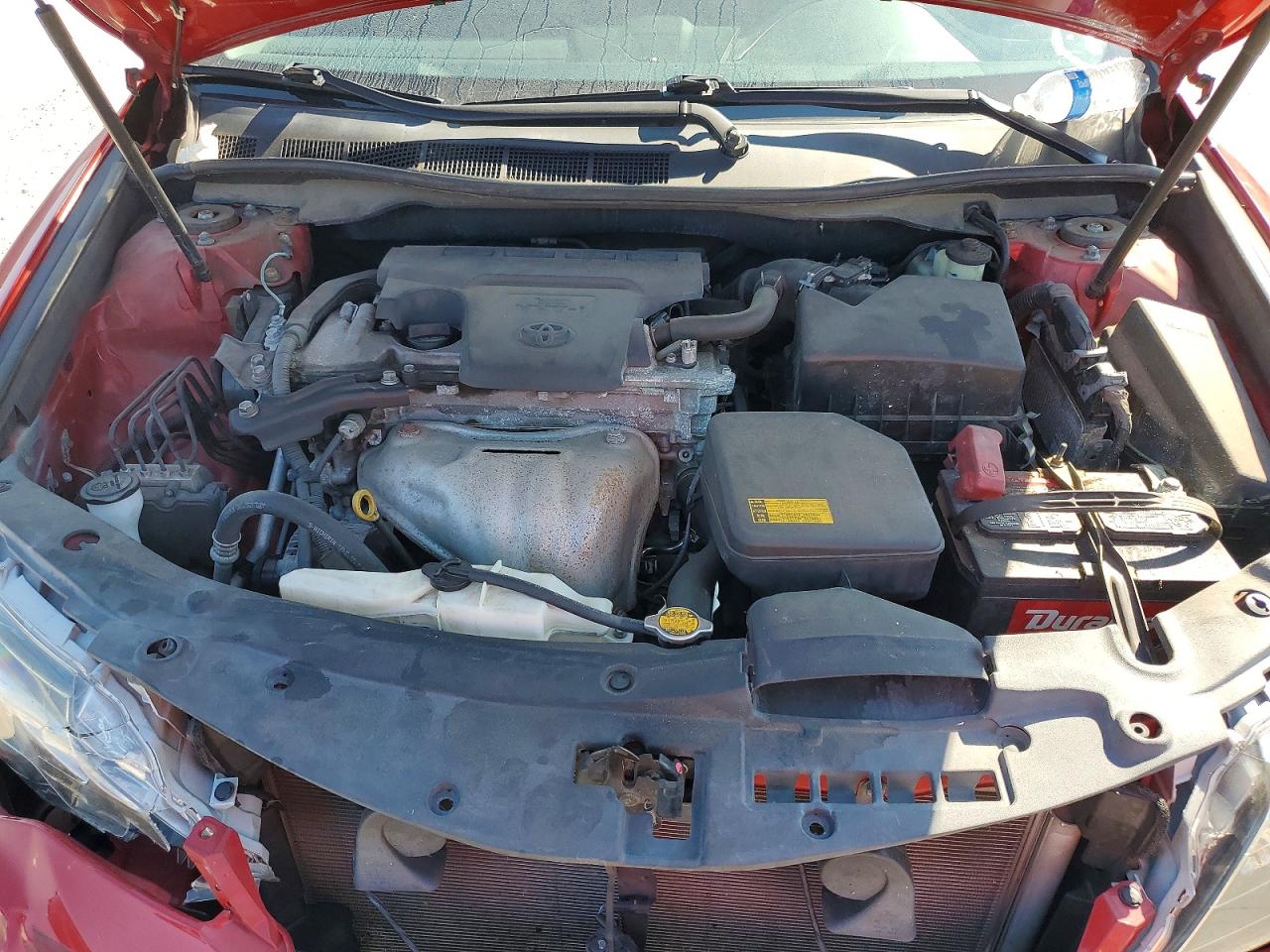 2014 Toyota Camry Se Sport Red vin: 4T1BF1FK6EU842858