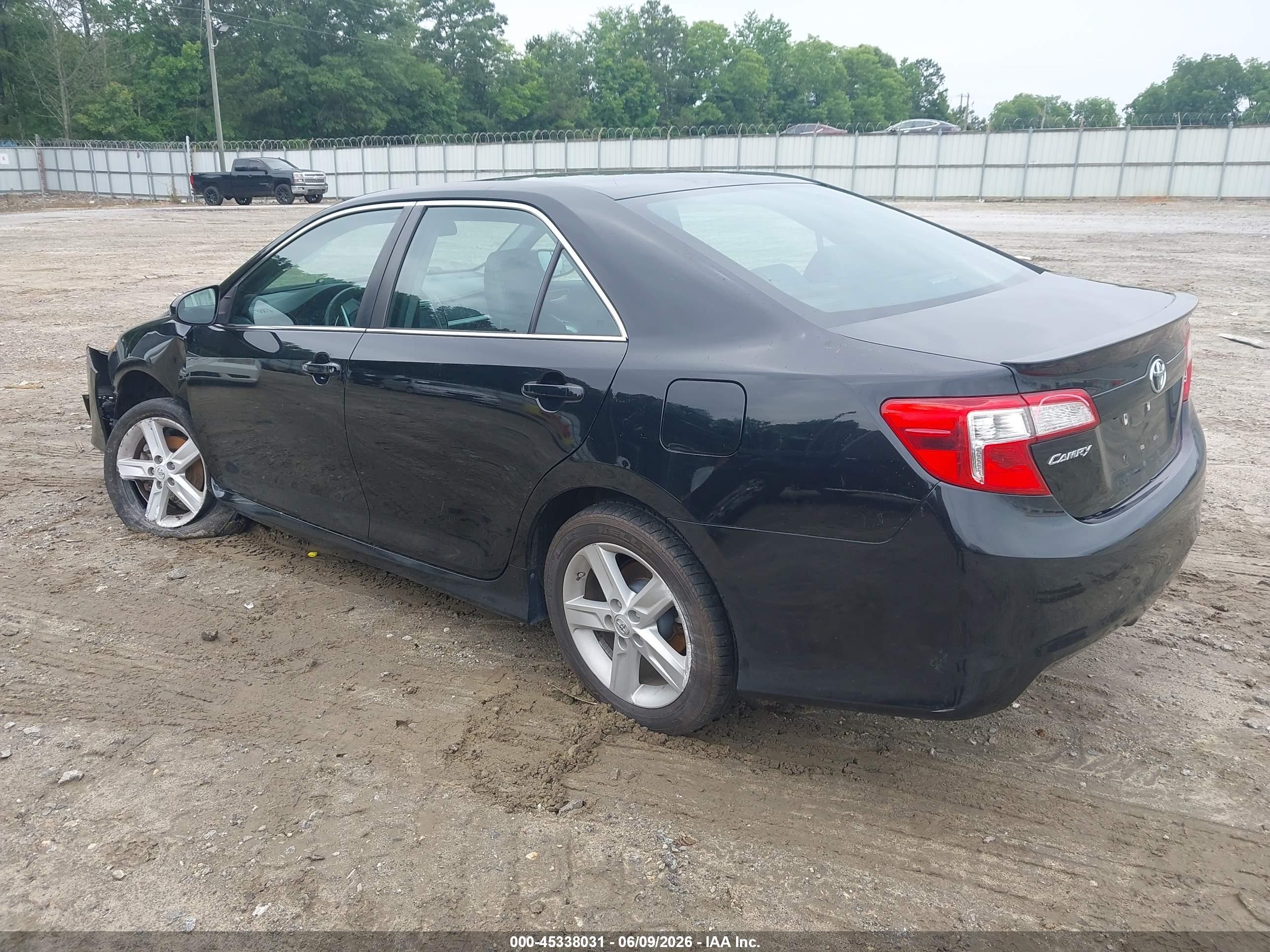 2014 Toyota Camry Se Черный vin: 4T1BF1FK6EU844321