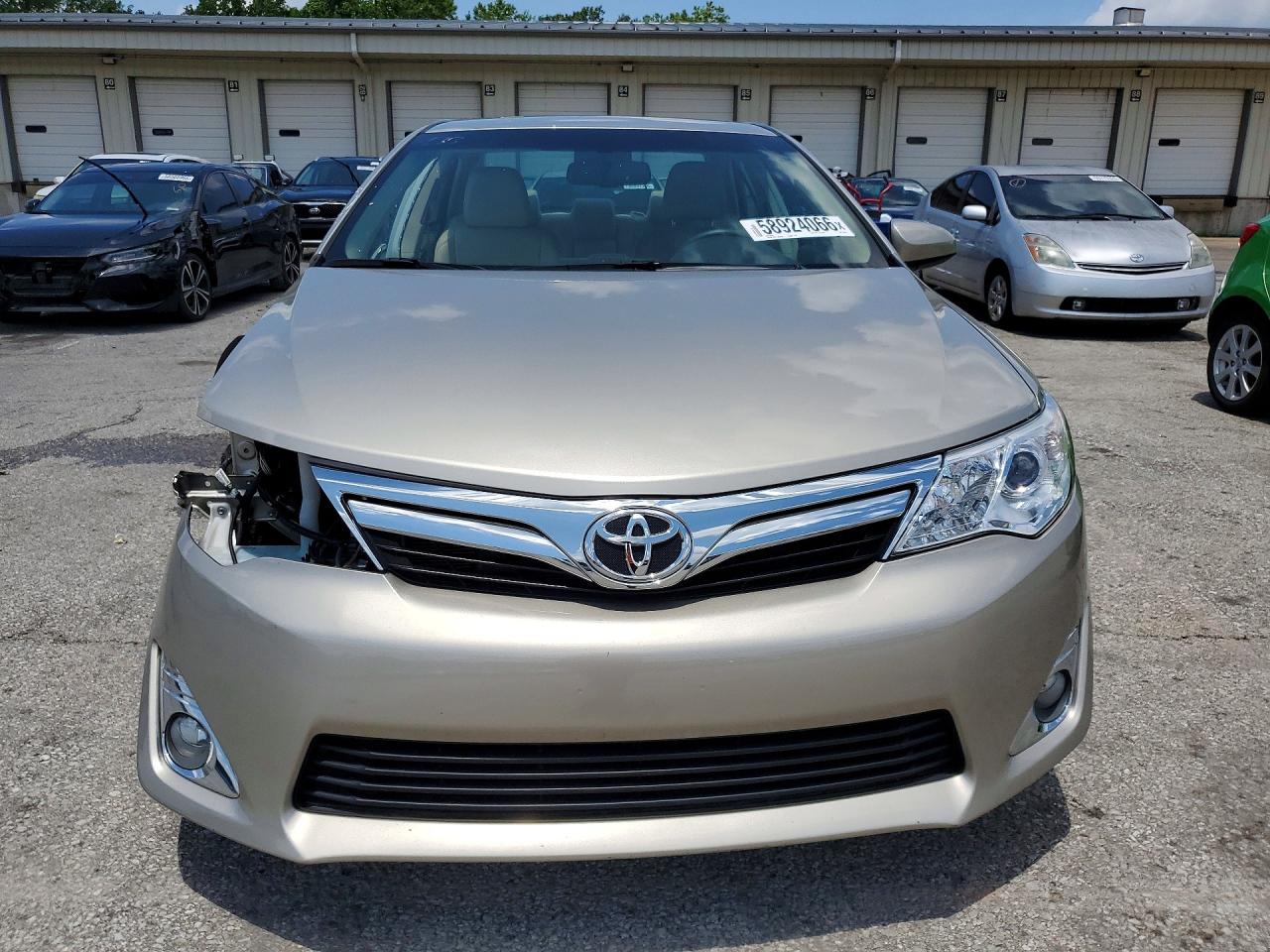 2014 Toyota Camry Xle Beige vin: 4T1BF1FK6EU866495