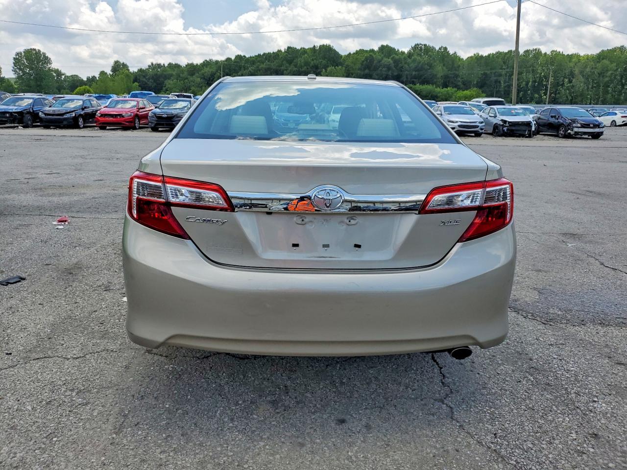 2014 Toyota Camry Xle Beige vin: 4T1BF1FK6EU866495