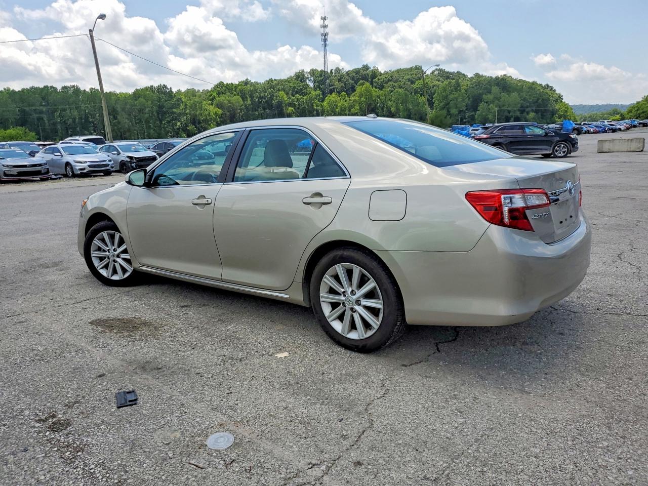 2014 Toyota Camry Xle Beige vin: 4T1BF1FK6EU866495